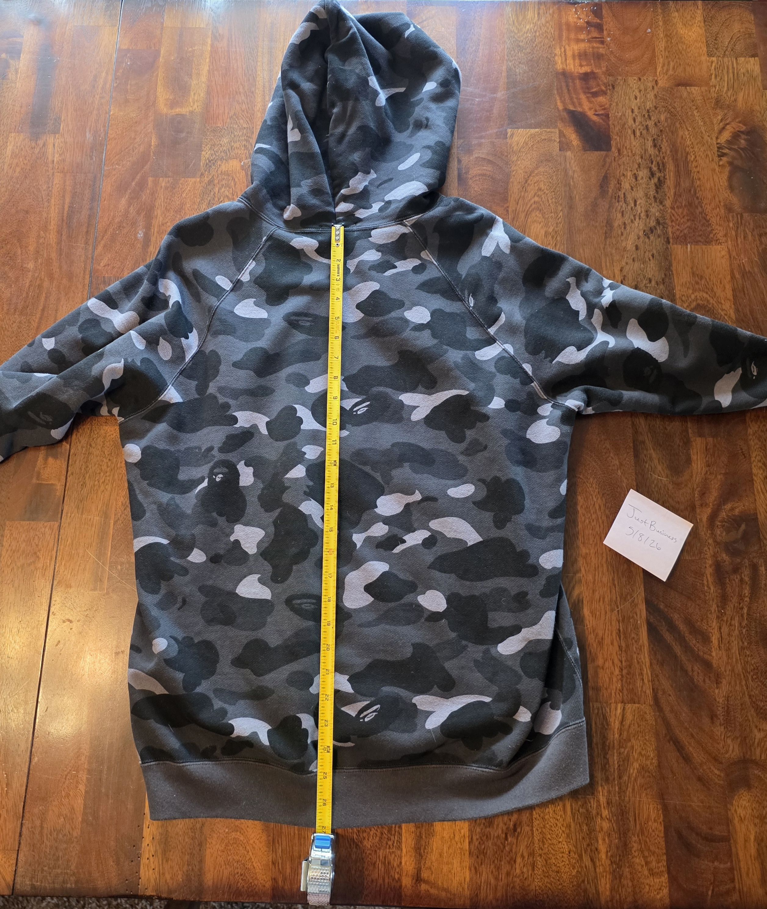 Bape Bape Pirate Store Black Camo Zip-Up Hoodie Size US L / EU 52-54 / 3 - 5 Thumbnail