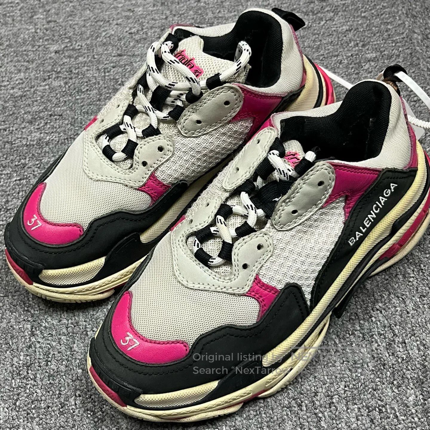 Balenciaga Balenciaga Triple S mesh low-top dad shoes| Size US 6.5 / IT 36.5 - 1 Thumbnail
