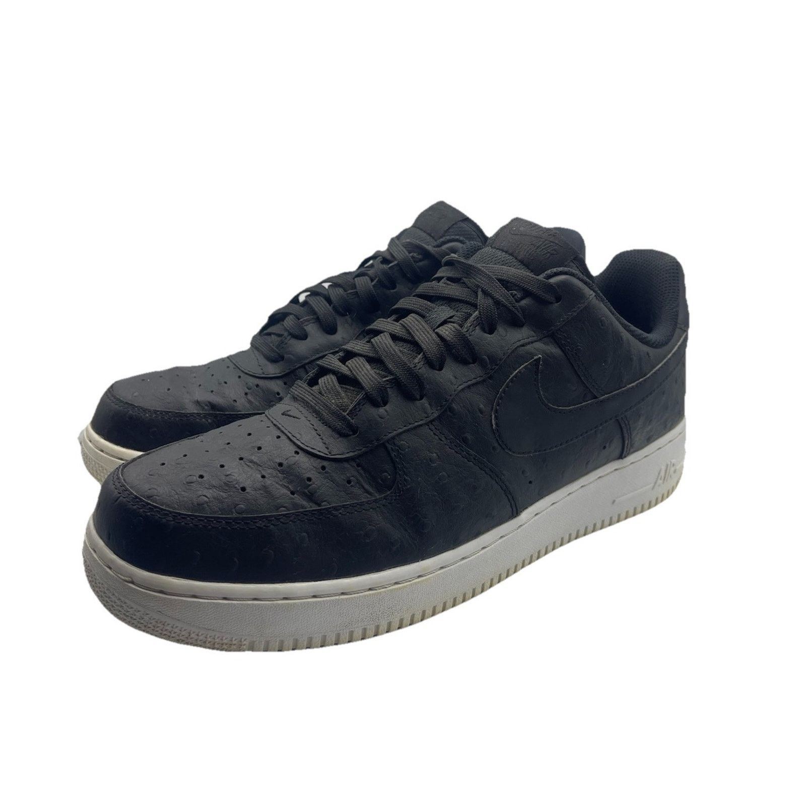 Nike Nike Air Force 1 '07 LV8 Black Obsidian Ostrich Classic Size US 11 / EU 44 - 2 Thumbnail