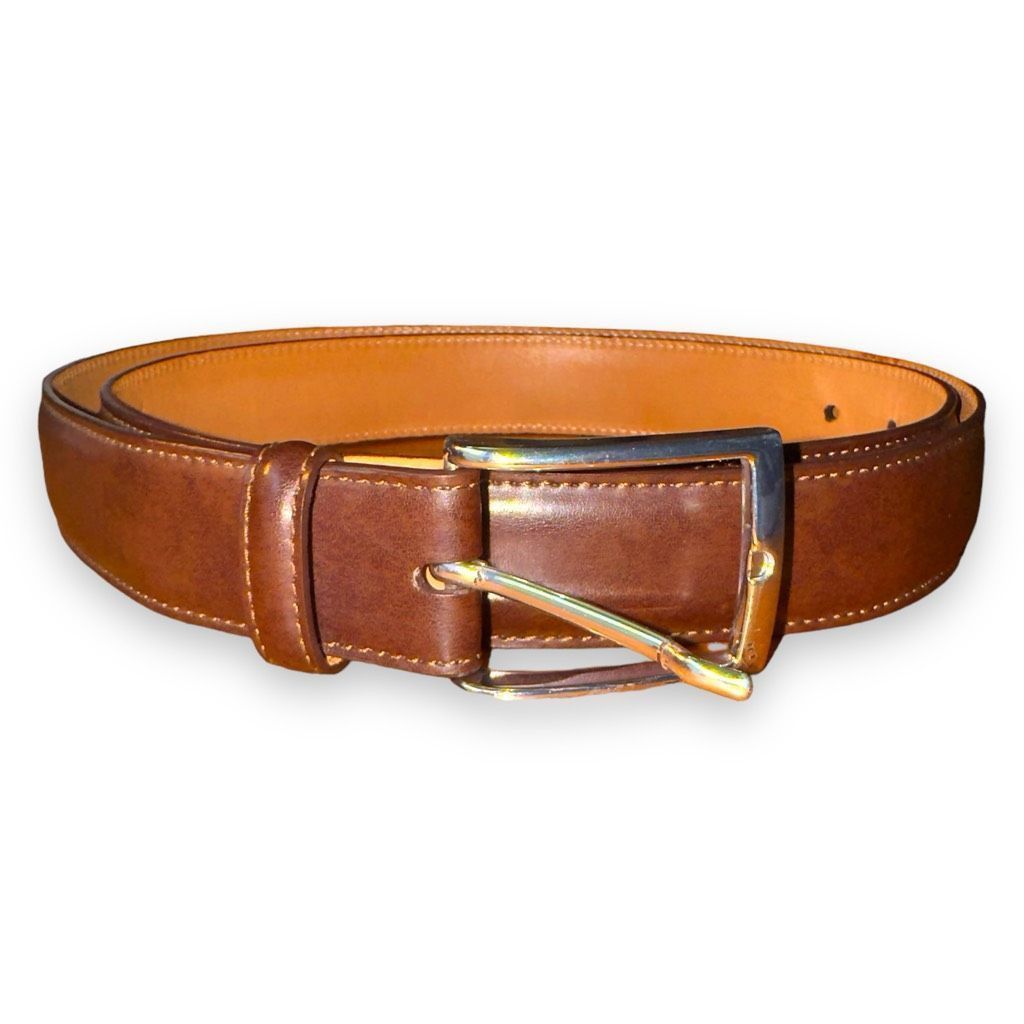 Martin Dingman Martin Dingman Countrywear Brown Coachman Leather Belt Size Size 42 - 1 Thumbnail