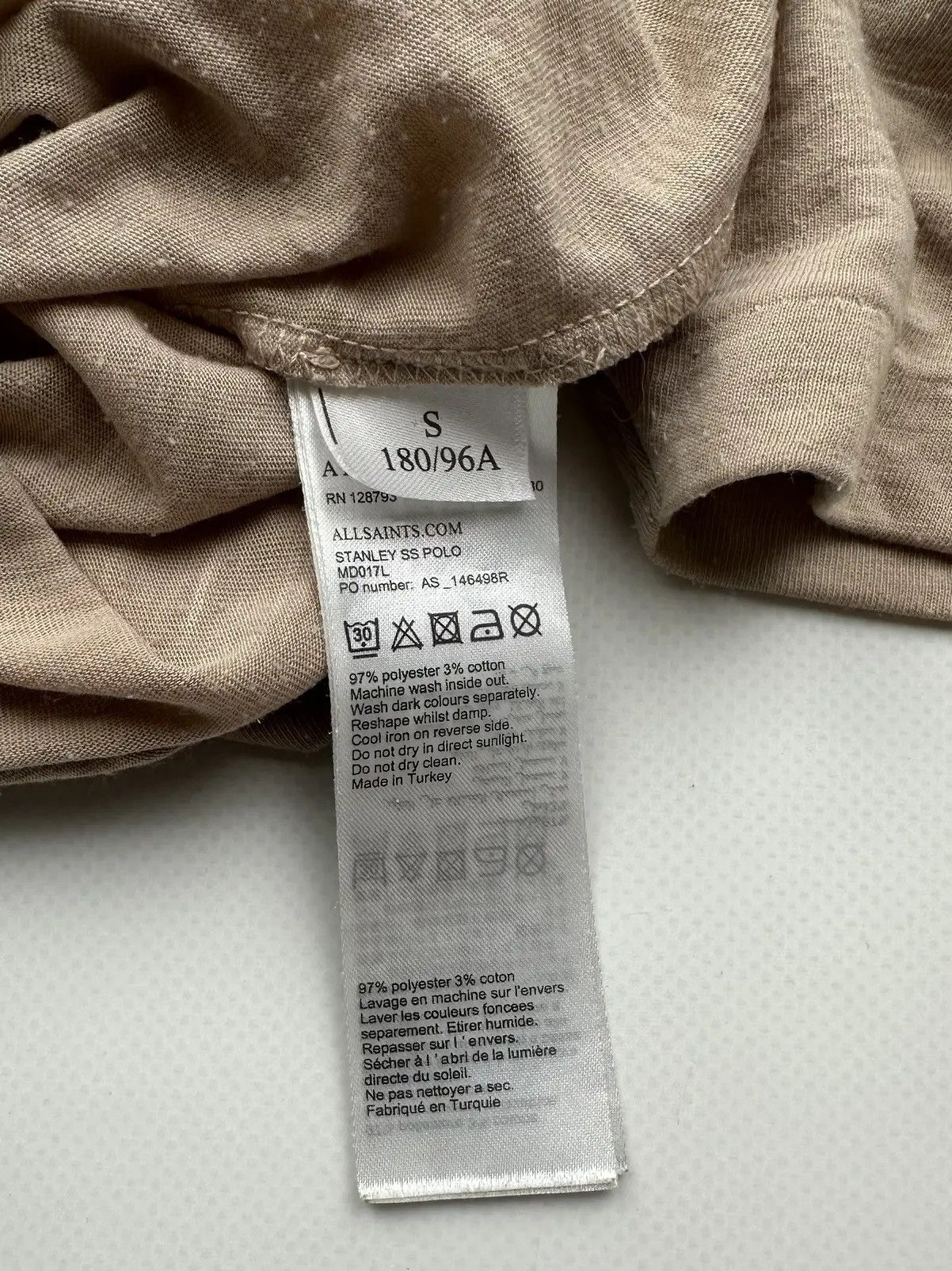 Allsaints Allsaints T-Shirt (561) Size US S / EU 44-46 / 1 - 5 Thumbnail