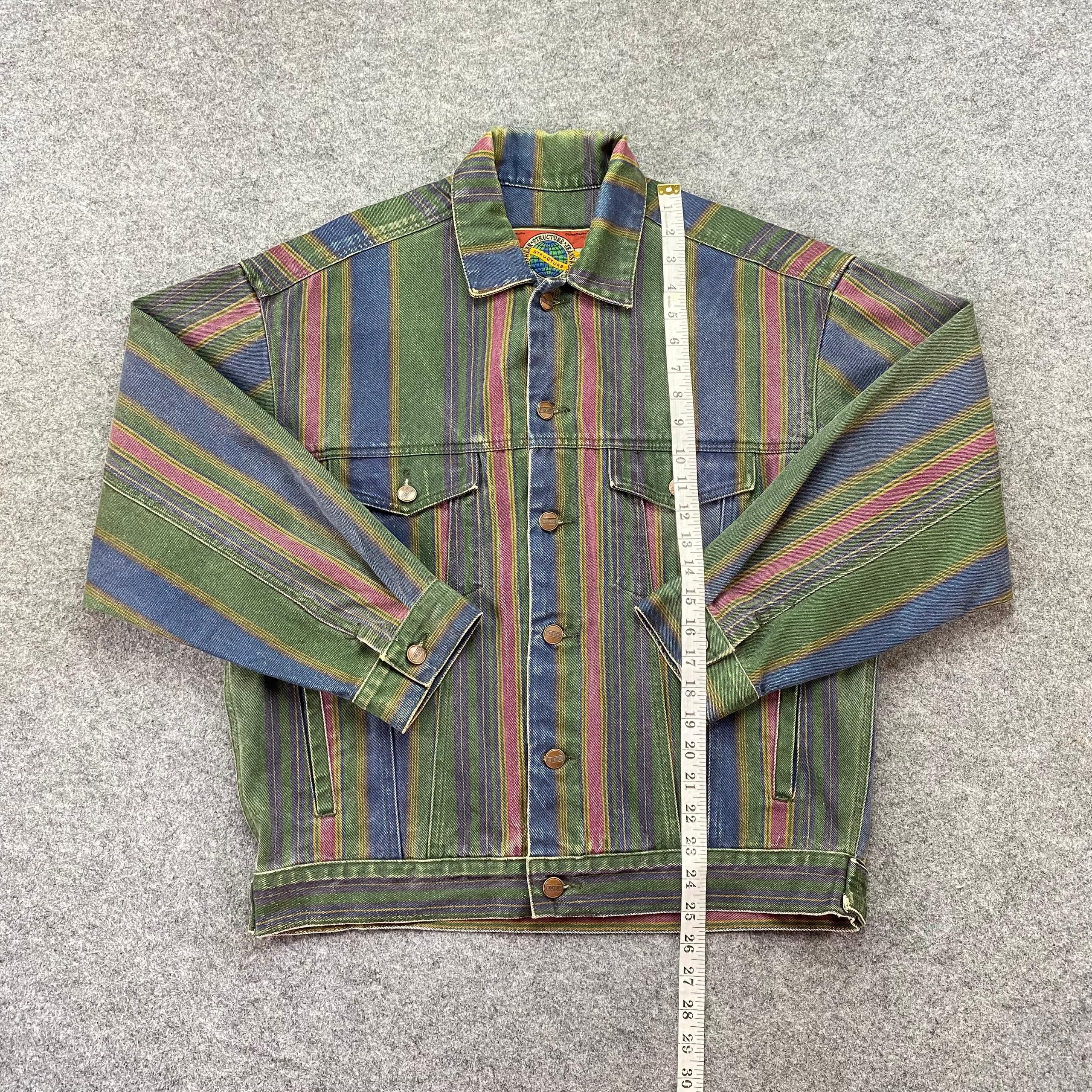 Structure Vintage Structure Jeanswear Jacket Size US L / EU 52-54 / 3 - 3 Thumbnail
