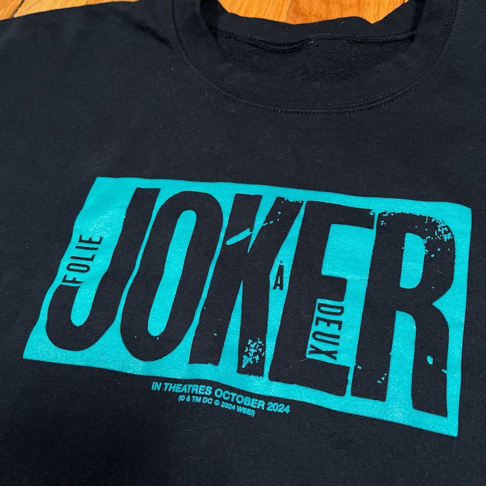 Gildan Joker Folie à Deux Sweatshirt Men’s Black Promo Warner Bros Size US XL / EU 56 / 4 - 2 Thumbnail