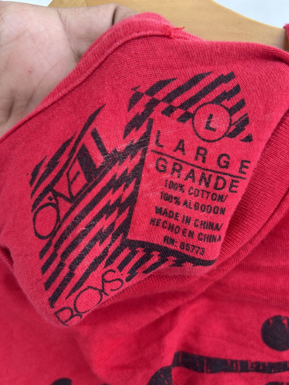 O'Neill Oneill Red Y2k Vintage Tee Size US M / EU 48-50 / 2 - 4 Thumbnail