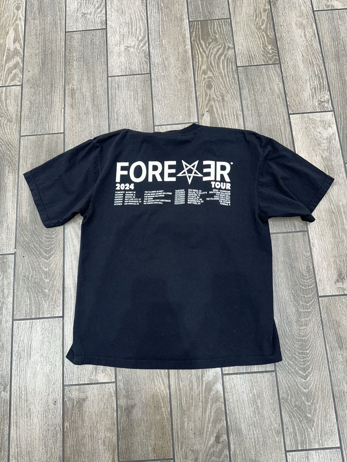 Destroy Lonely Destroy Lonely Forever Tour Black Tee Size US XL / EU 56 / 4 - 4 Thumbnail