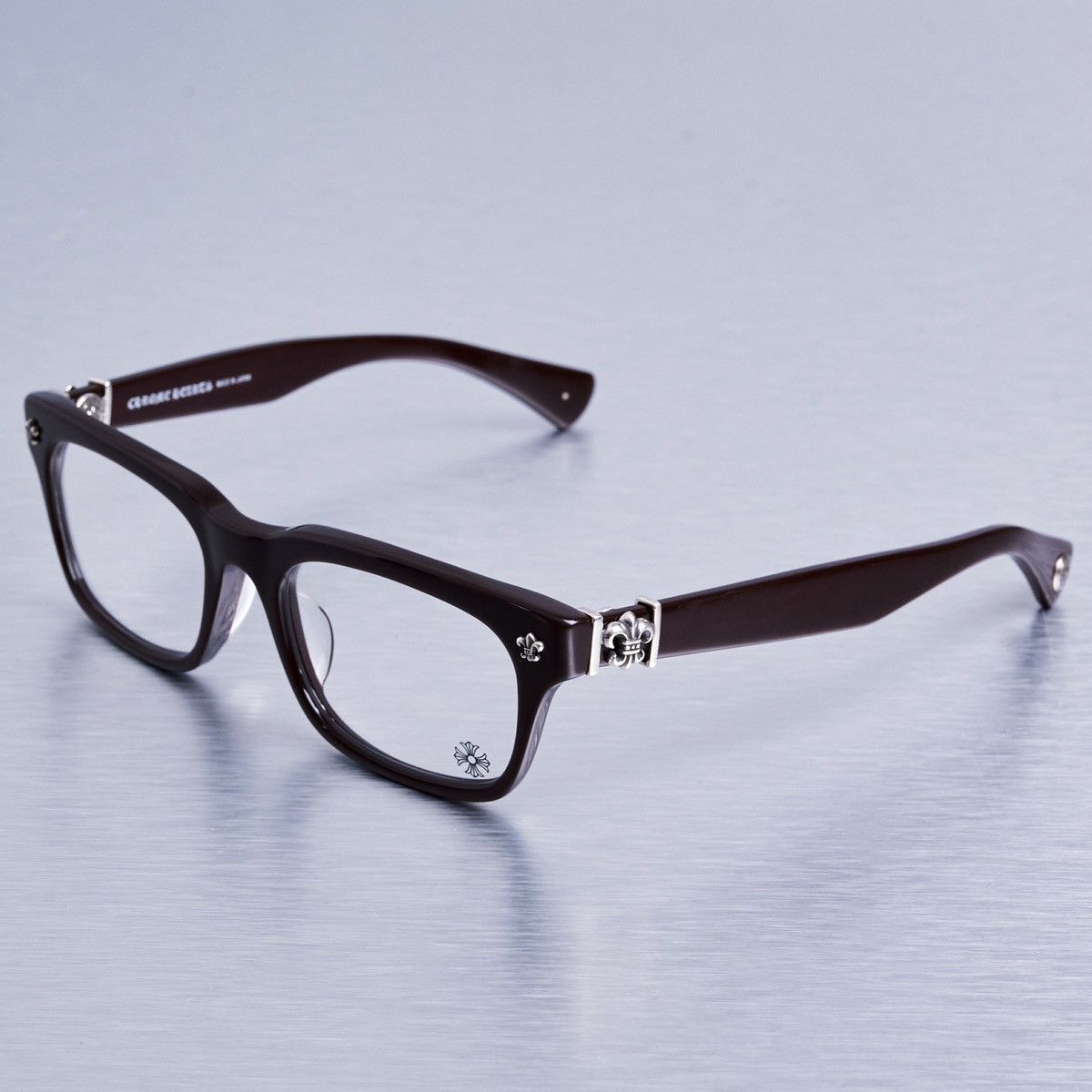 Chrome Hearts CHROME HEARTS GITTIN ANY ?-A CLASSIC BROWN GLASSES Size ONE SIZE - 2 Thumbnail
