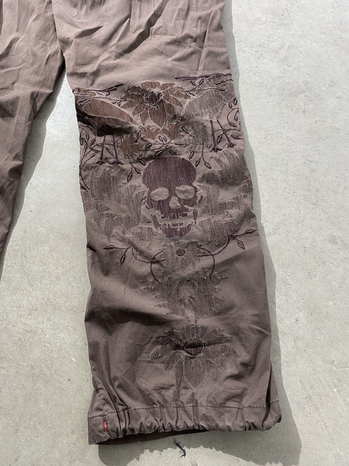 Maharishi Maharishi embroidered skull baggy snopants Size US 32 / EU 48 - 2 Thumbnail