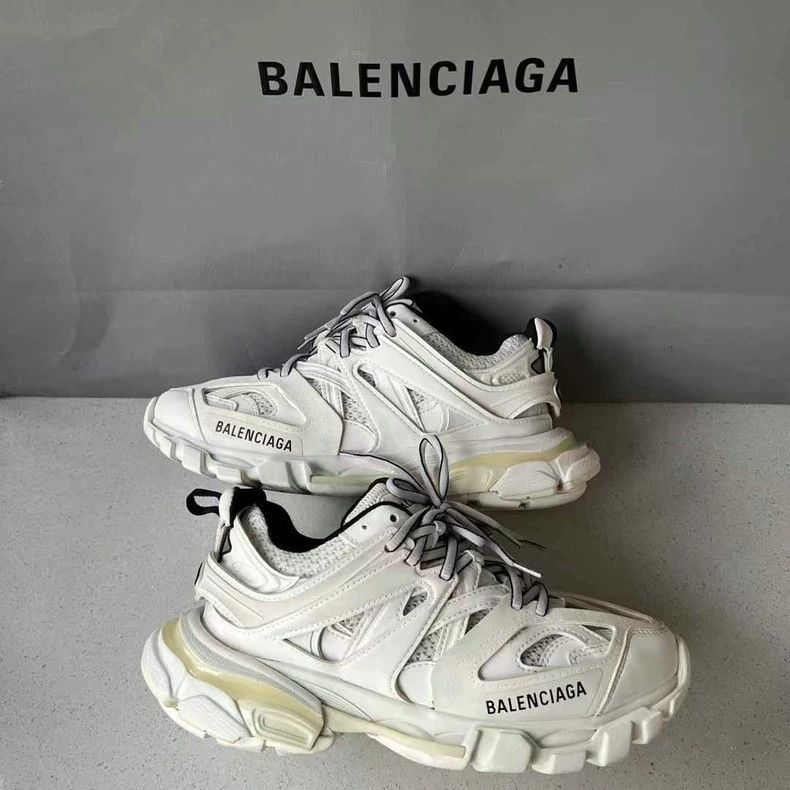 Balenciaga Balenciaga Track Sneakers Size 37 White Black-2506 Size US 6 / IT 36 - 2 Thumbnail