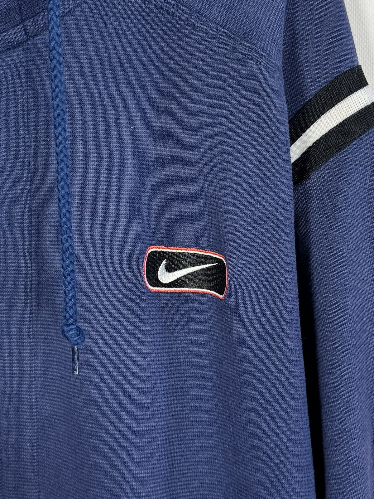 Nike Men’s Nike Full Zip Hoodie Vintage 90s Retro Big Logo Size L Size US L / EU 52-54 / 3 - 6 Thumbnail