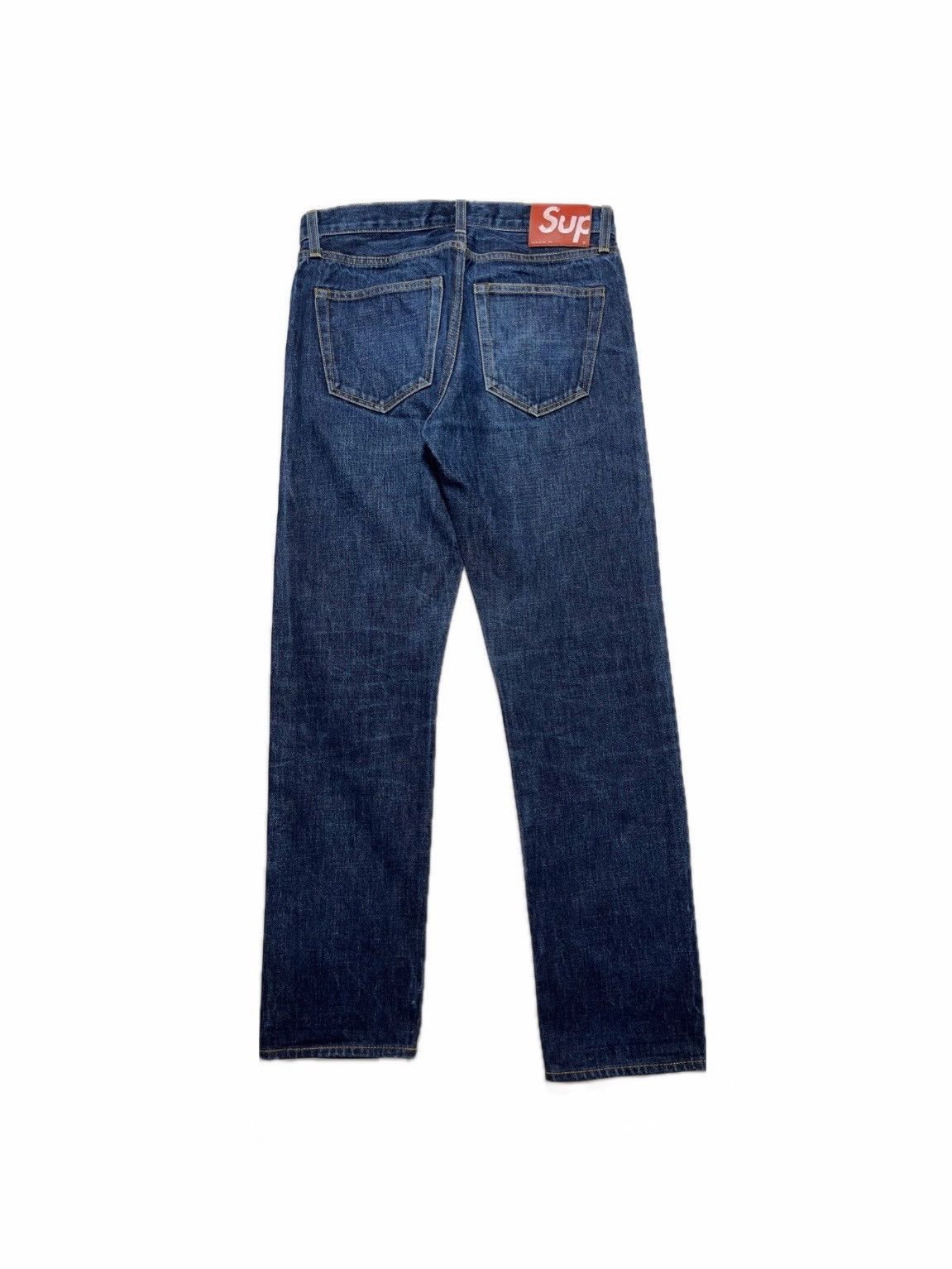 【SALE】Supreme Checks Embroidered Denim Supreme Checks Embroidered Jean Blue Men's - SS20 - US