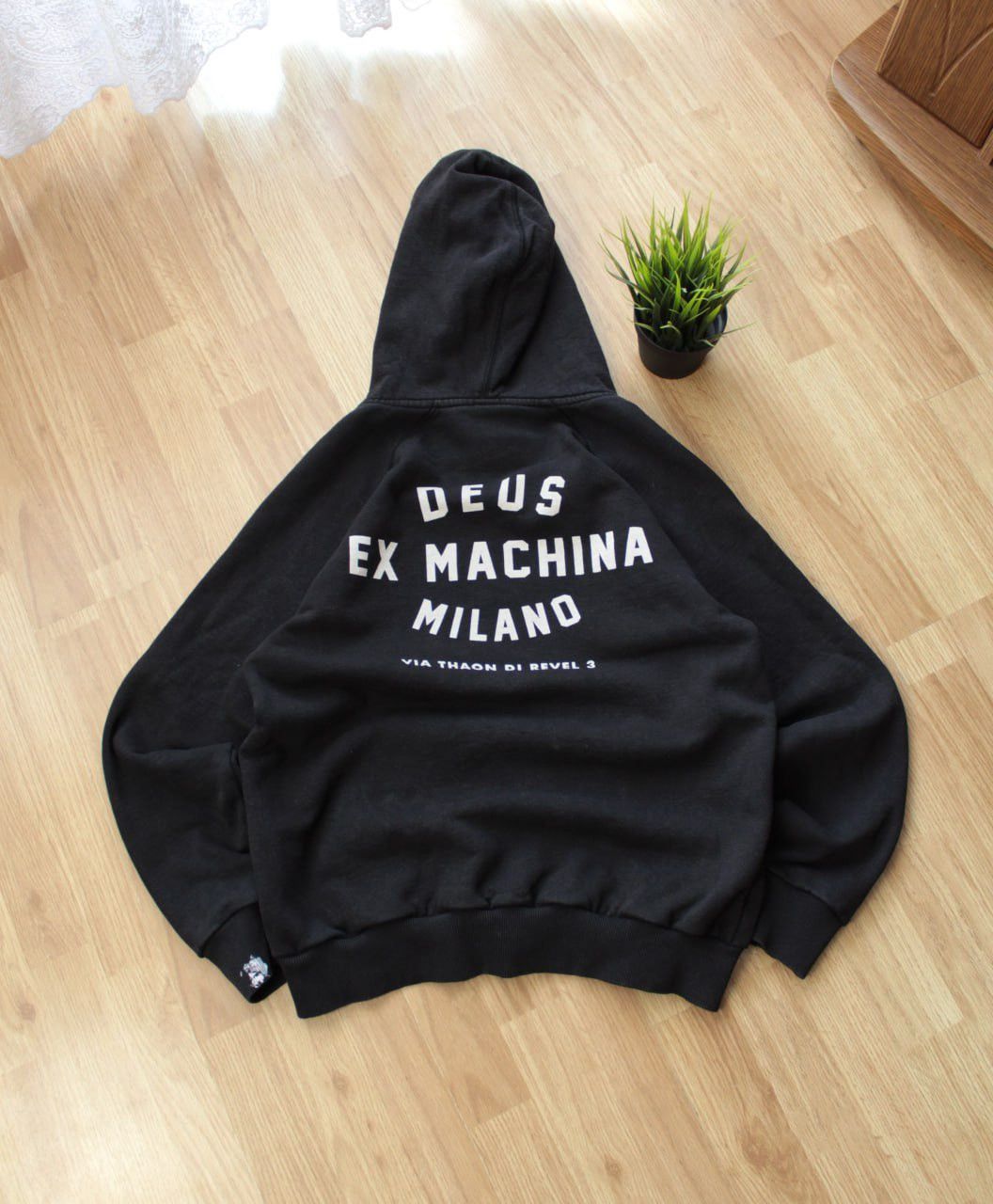 Deus Ex Machina 🔥 Deus Ex Machina Milano Distressed Logo Sweatshirt Hoodie Size US M / EU 48-50 / 2 - 2 Thumbnail