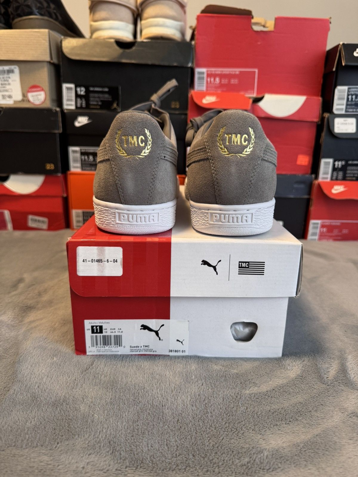 Puma Puma Suede TMC Grey Size US 11 / EU 44 - 5 Thumbnail