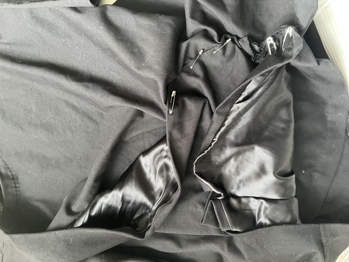 Yves Saint Laurent T-shirt drapé saint -laurent prototype cache-coeur noir Size S / US 4 / IT 40 - 8 Thumbnail