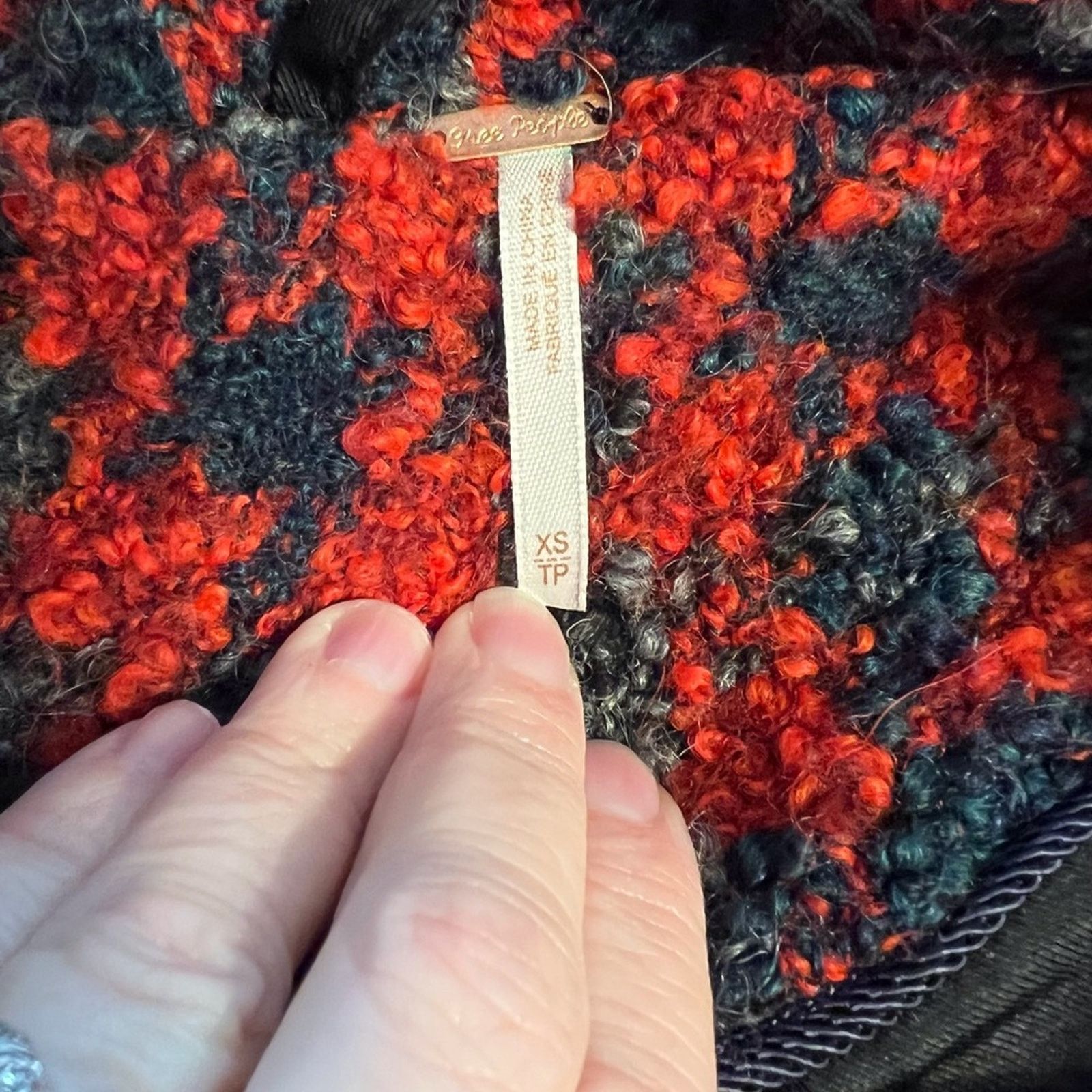 Free People Super Cute Free People Boucle Wool Baby Coat! Size XS / US 0-2 / IT 36-38 - 6 Thumbnail