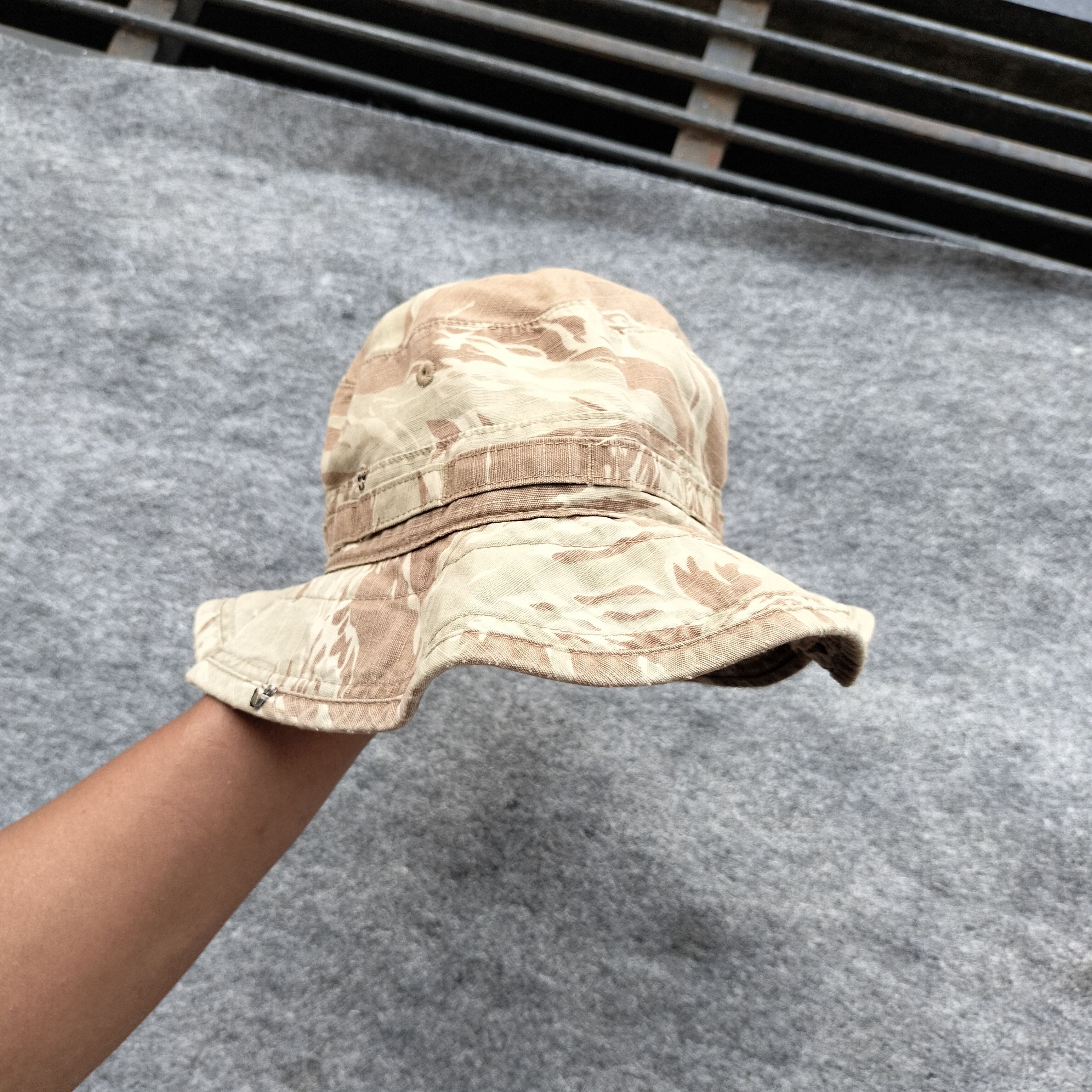 Wtaps 00s Wtaps tiger camouflage ripstop military saf bucket hat Size ONE SIZE - 3 Thumbnail