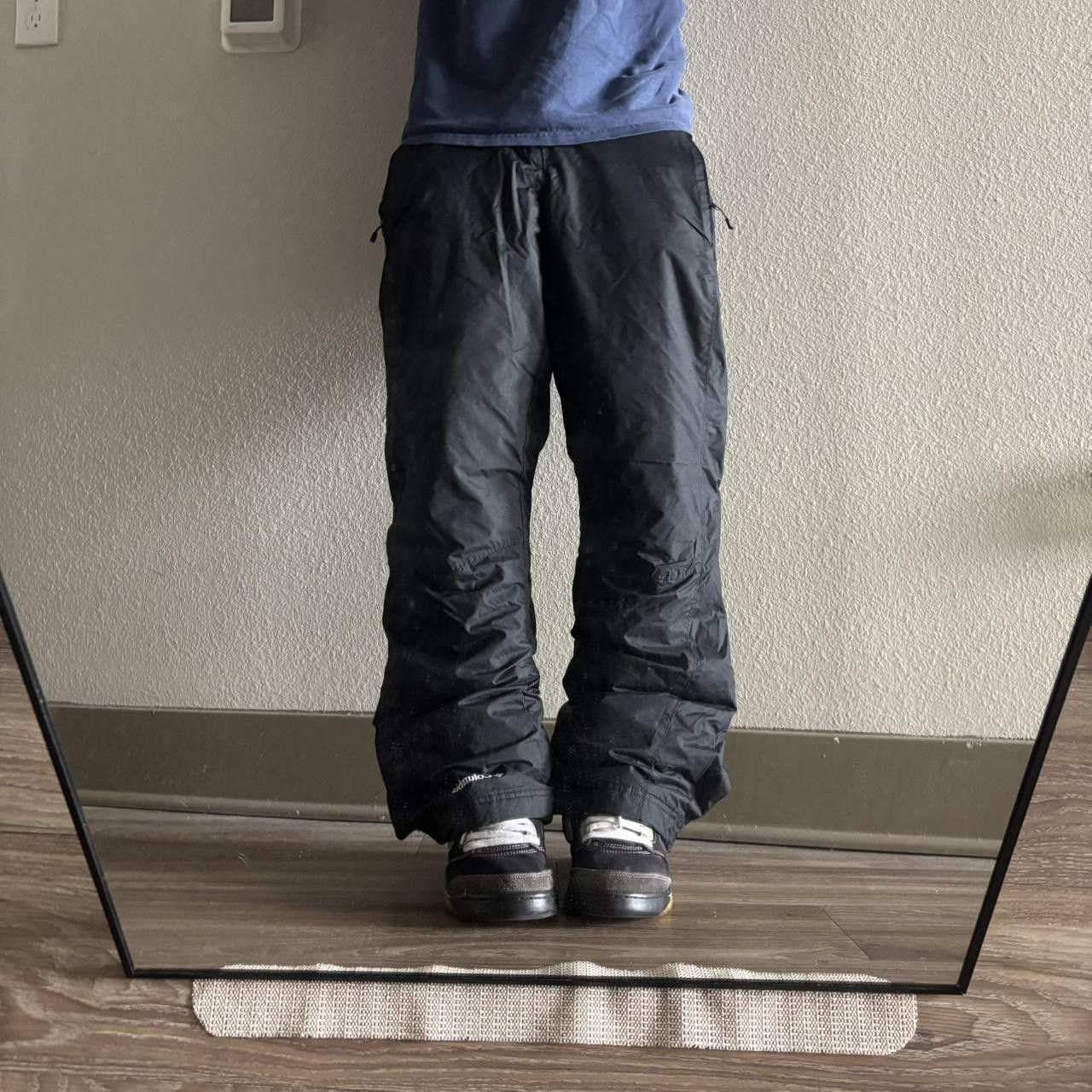 Vintage Crazy Vintage Y2K/2000s Black Gorpcore Ski Pants! 30x28 Size US 30 / EU 46 - 1 Thumbnail