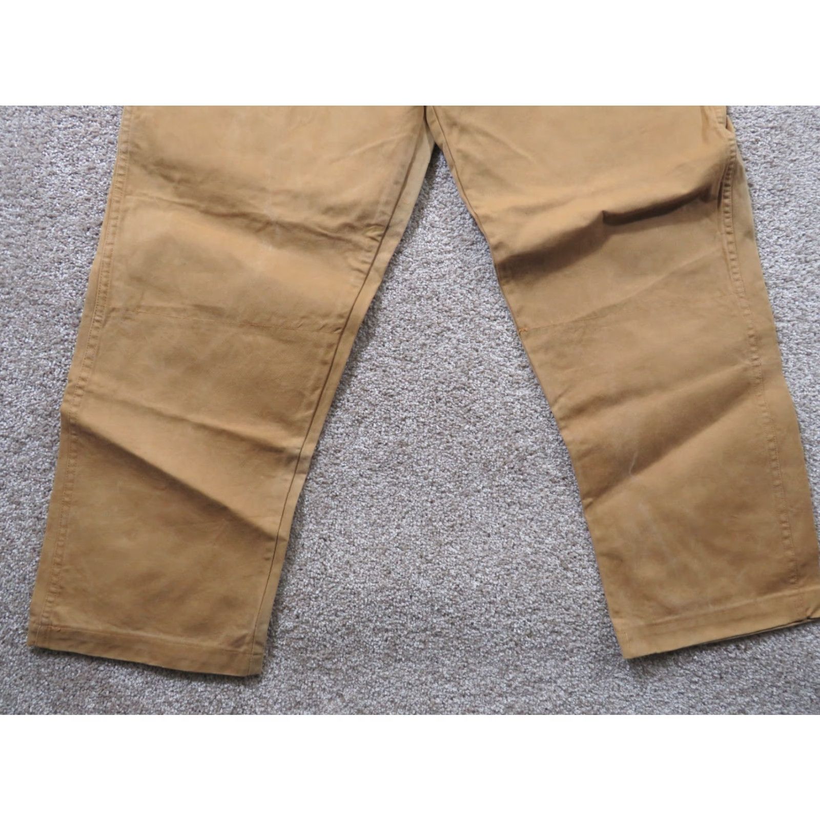 Sears VTG Sears Roebuck Sportswear Duck Canvas Hunting Pant 34x29 Talon Zipper Beige Regular Men Pants Size US 34 / EU 50 - 2 Thumbnail