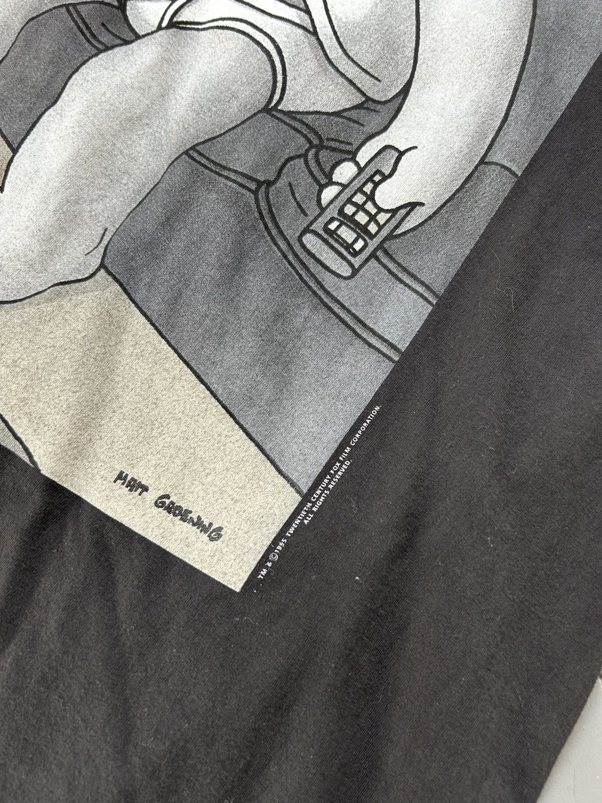 The Simpsons The Simpsons movie vintage T-shirt 90s Homer Simpson Size US XL / EU 56 / 4 - 4 Thumbnail