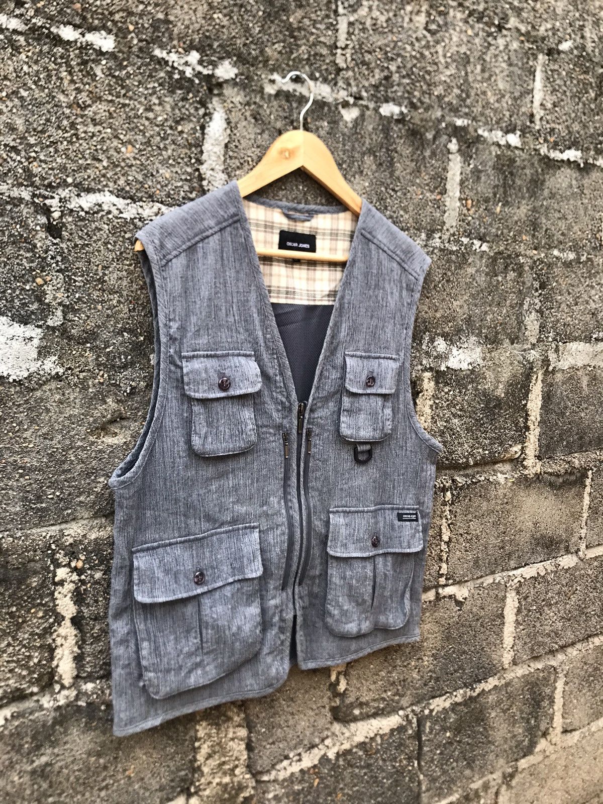 Other 🌟Oscar Jones Multipocket Zip Vest Size US L / EU 52-54 / 3 - 2 Thumbnail