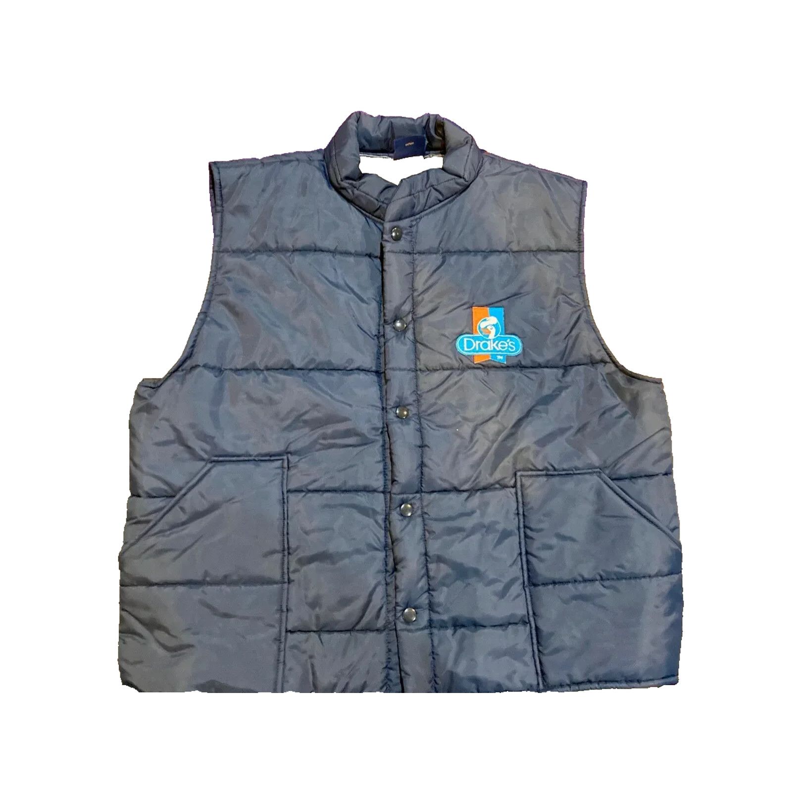 Drake's Drake’s Cakes Hilton Active Apparel Puffer Vest XL Snap Down Size US XL / EU 56 / 4 - 2 Thumbnail