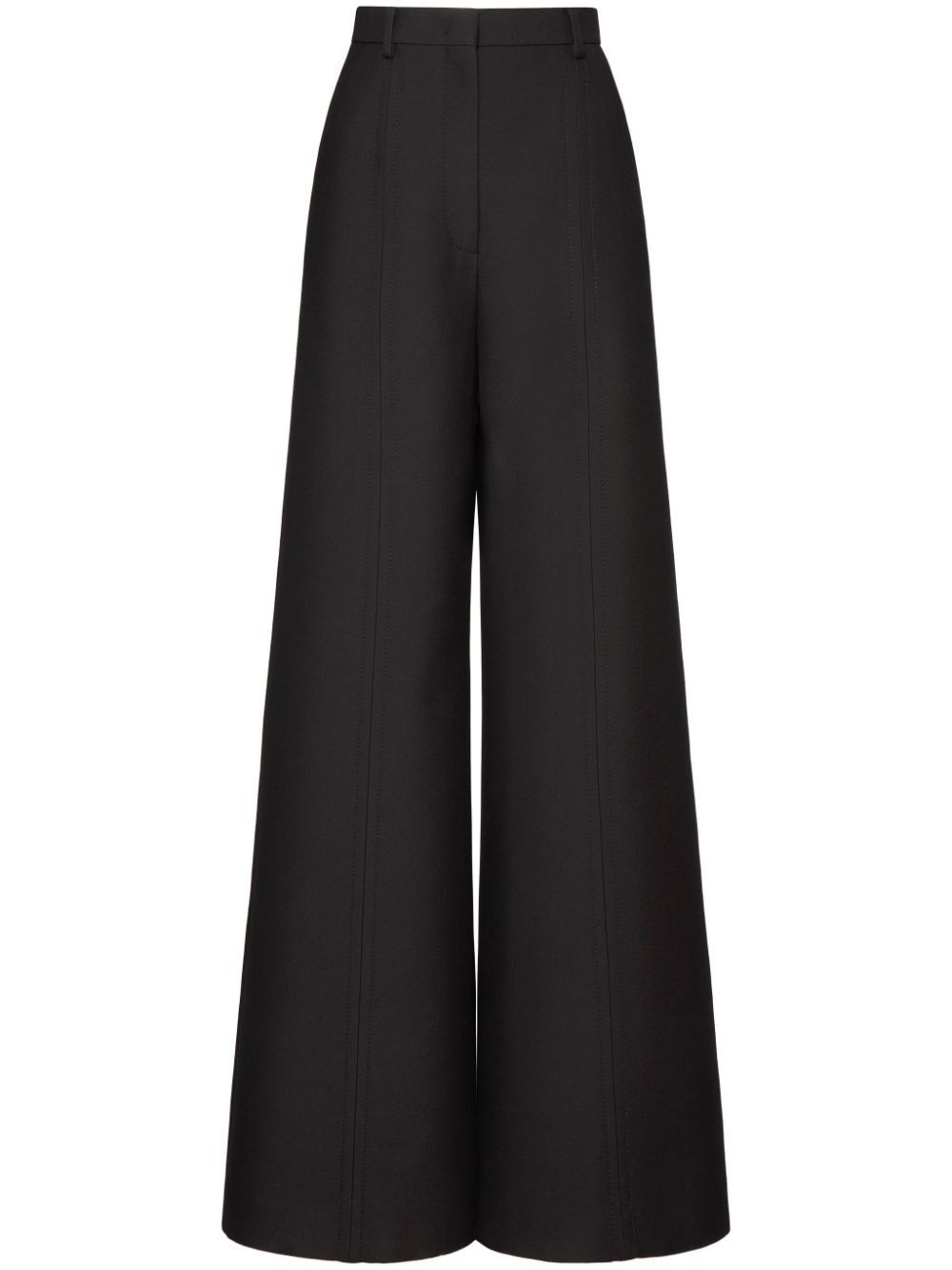 Valentino WOOL FLARED LEG TROUSERS Size 27" / US 4 / IT 40 - 1 Thumbnail