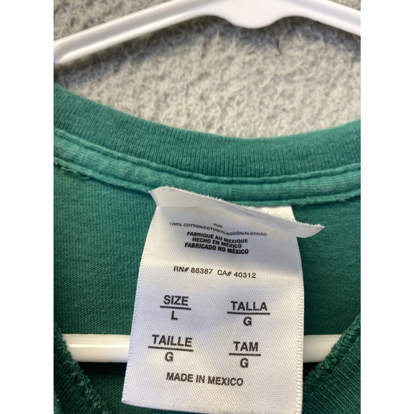 Adidas Adidas Shirt Men’s Green Short Sleeve Size Large 54-48 Crew Neck Cotton Knit Vintage? No 90s? (adjusted) Size US L / EU 52-54 / 3 - 3 Thumbnail
