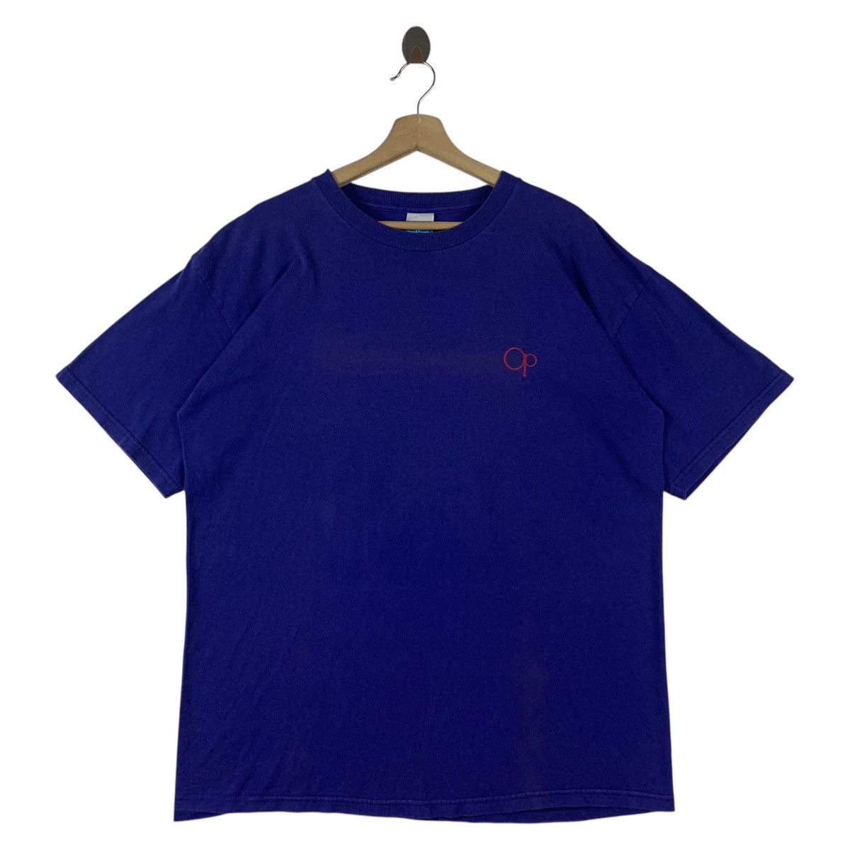 Designer × Ocean Pacific × Vintage Vintage 90s OCEAN PACIFIC Surfing big logo tee Size US XL / EU 56 / 4 - 2 Thumbnail