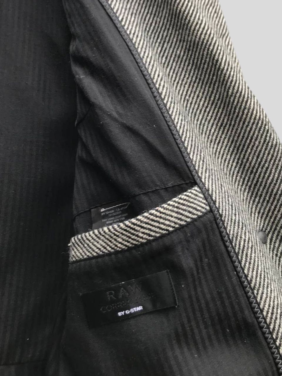 G-Star Raw Correct Line by G Star Striped Fay Long Coat Size S / US 4 / IT 40 - 17 Thumbnail