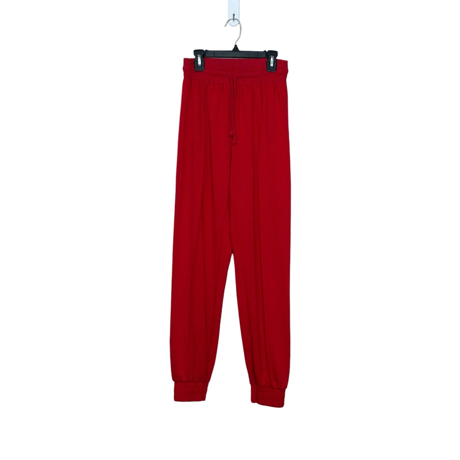 Zara Zara red pull on sweatpants size Small Size 30" / US 8 / IT 44 - 10 Thumbnail