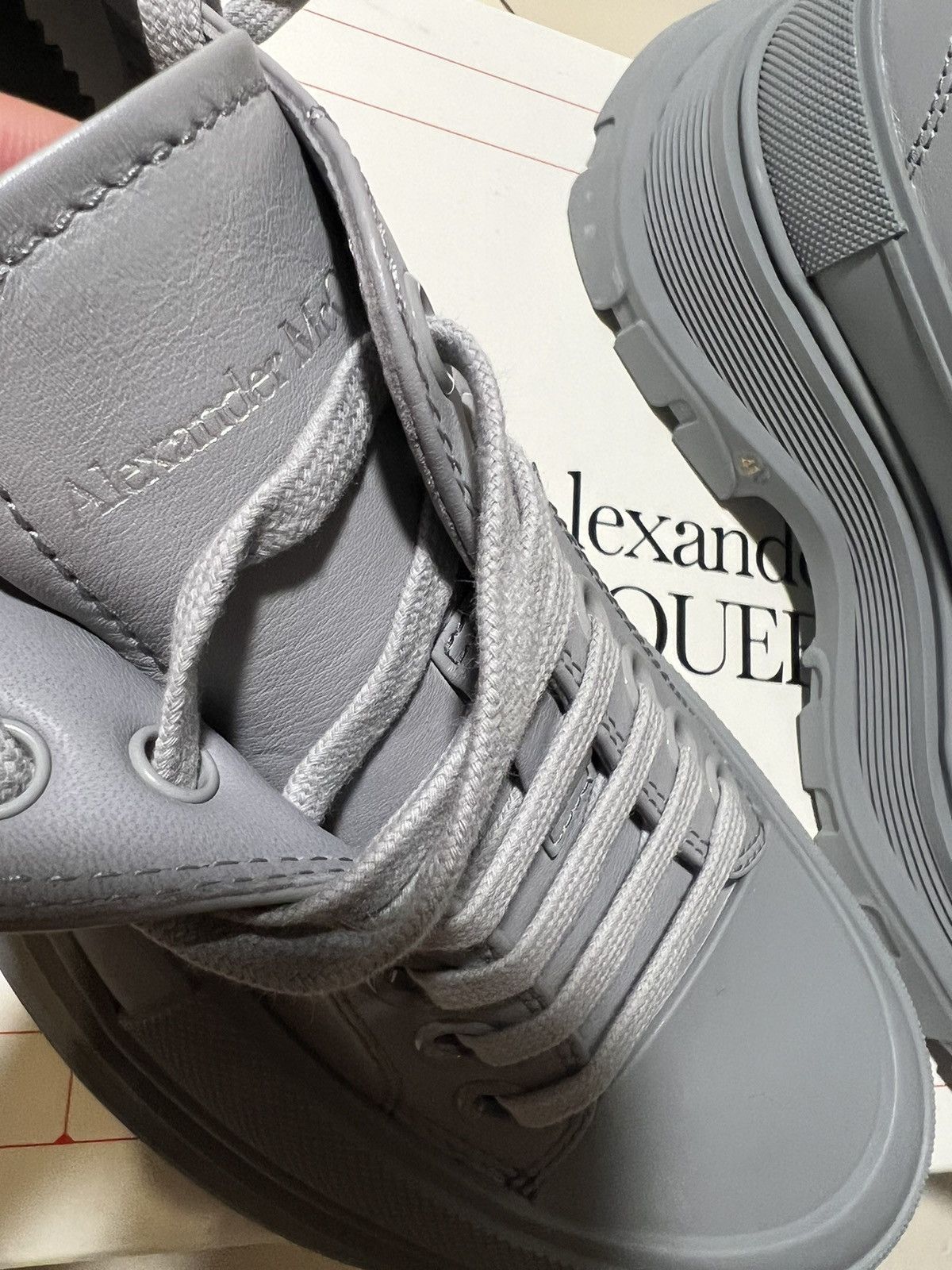 Alexander McQueen McQueen Tread Slick Low Top Sneakers Size US 8 / EU 41 - 11 Thumbnail
