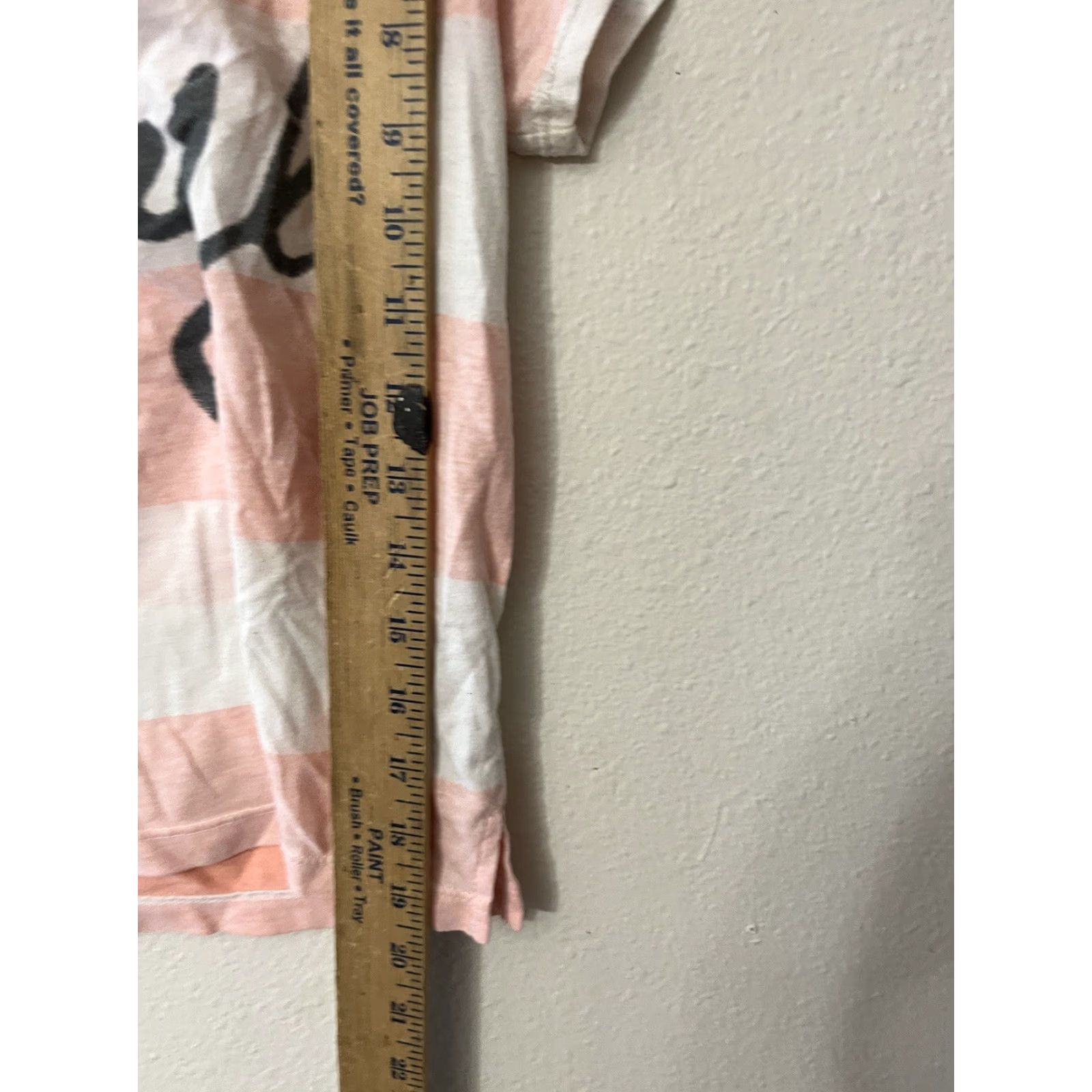 American Eagle Outfitters VINTAGE American Eagle Womens T-Shirt Short Sleeve 100% Cotton Pink Striped Size S Size S / US 4 / IT 40 - 5 Thumbnail
