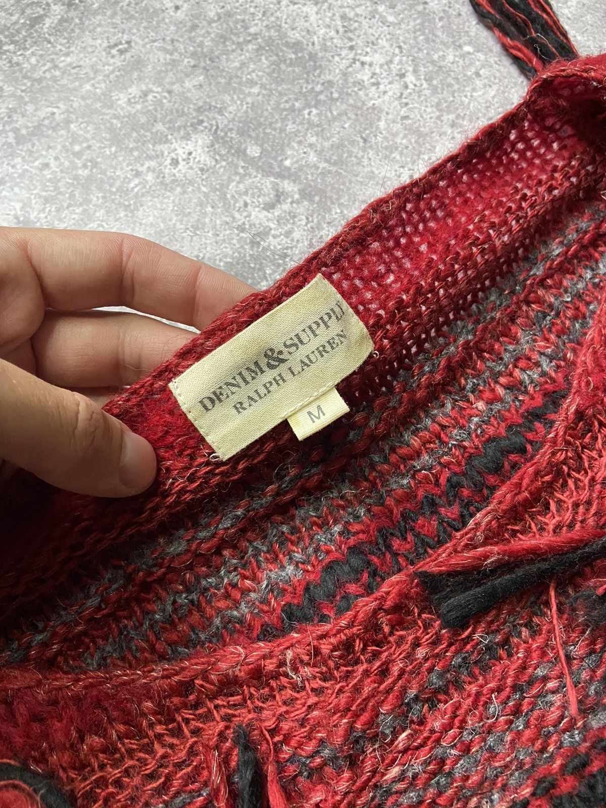 Denim & Supply Ralph Lauren Blood Cross Religion Knit Sweater Ralph Lauren JPG Style Size US M / EU 48-50 / 2 - 5 Thumbnail