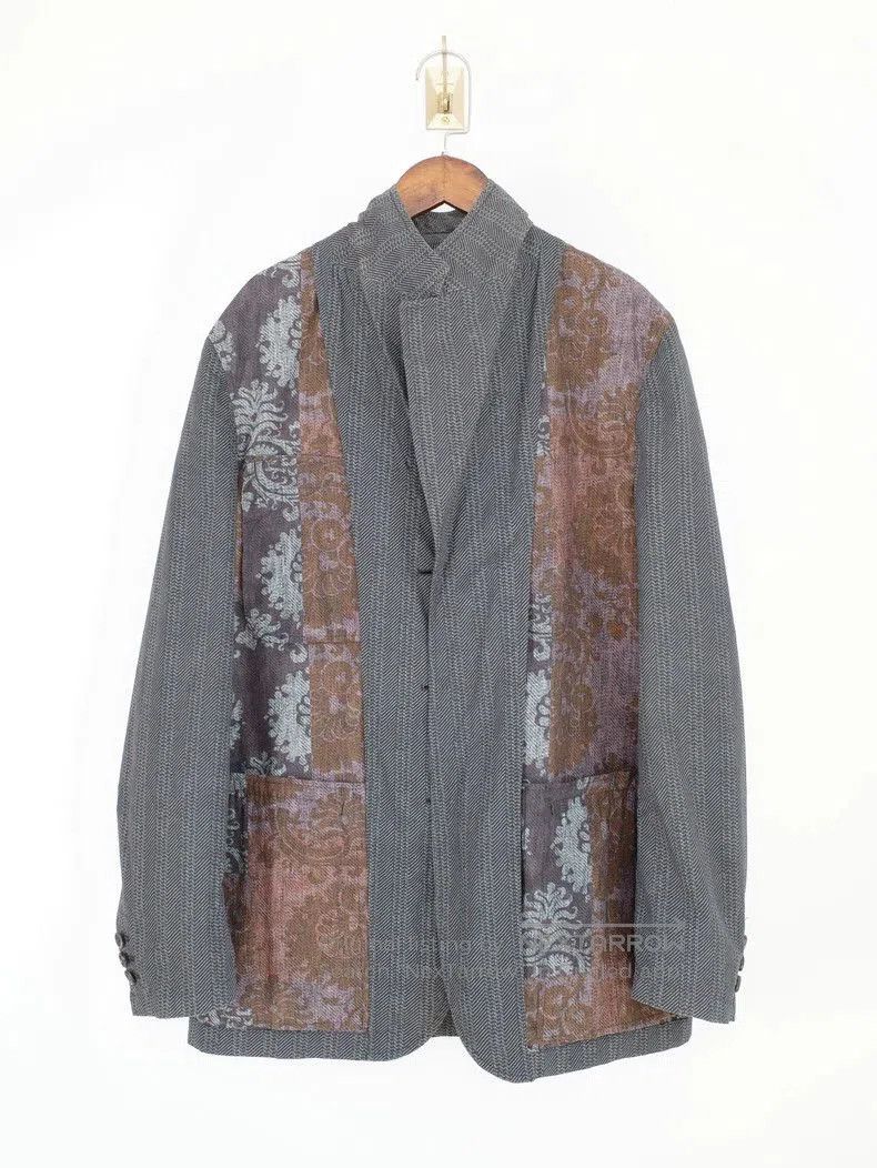 Comme des Garcons COMME des GARCONS 2003 Floral Gray Blazer. Size US M / EU 48-50 / 2 - 2 Thumbnail