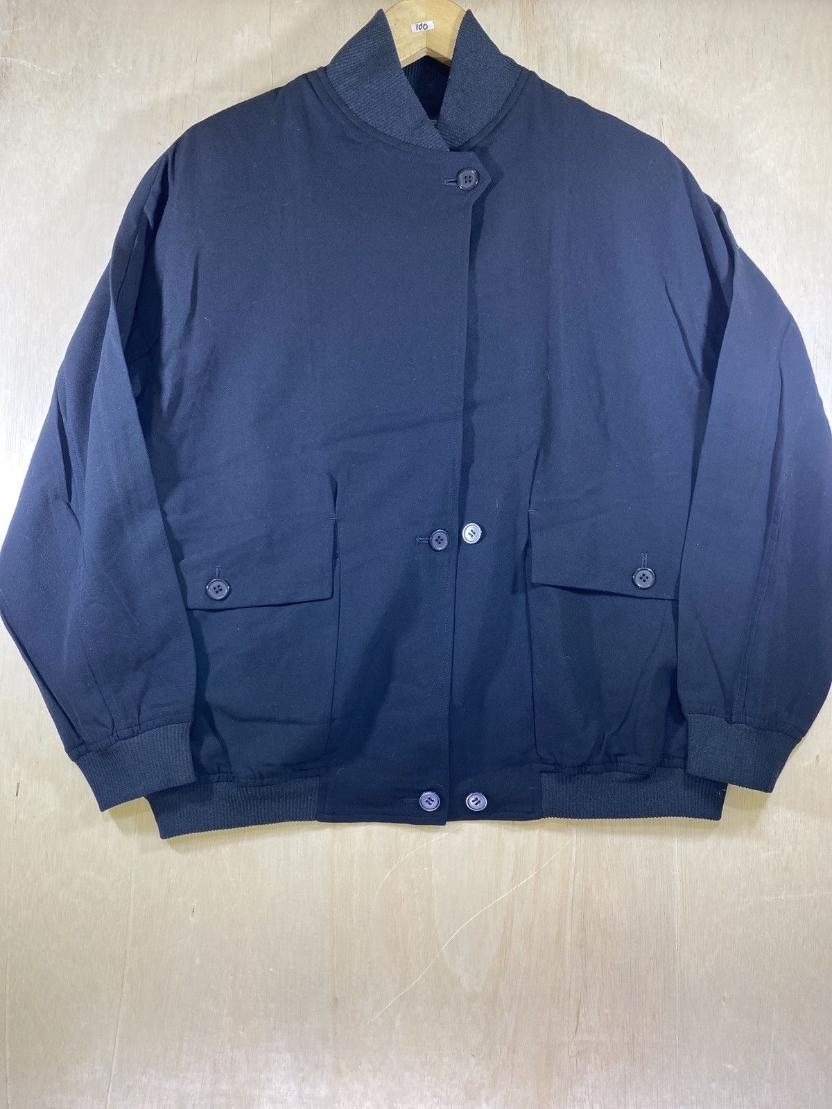 Yohji Yamamoto bomber wool gabardine jacket Size US M / EU 48-50 / 2 - 1 Thumbnail