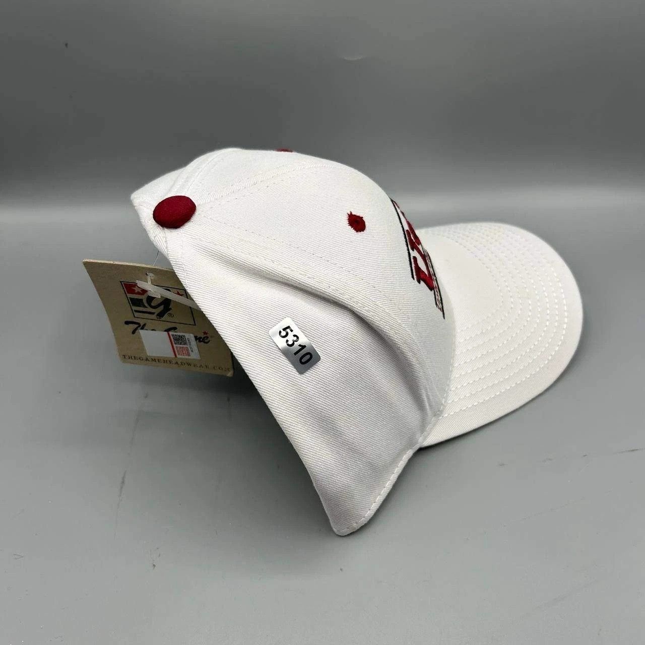 The Game South Carolina Gamecocks Hat Men White Red Snap Back Cotton Size ONE SIZE - 8 Thumbnail