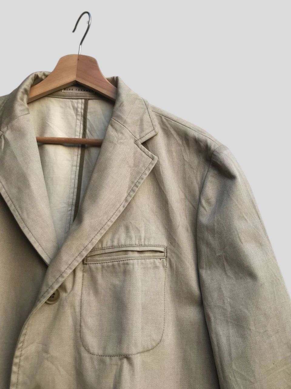 Tornado Mart Blue Tornado Cotton Tailored Jacket Size US L / EU 52-54 / 3 - 5 Thumbnail