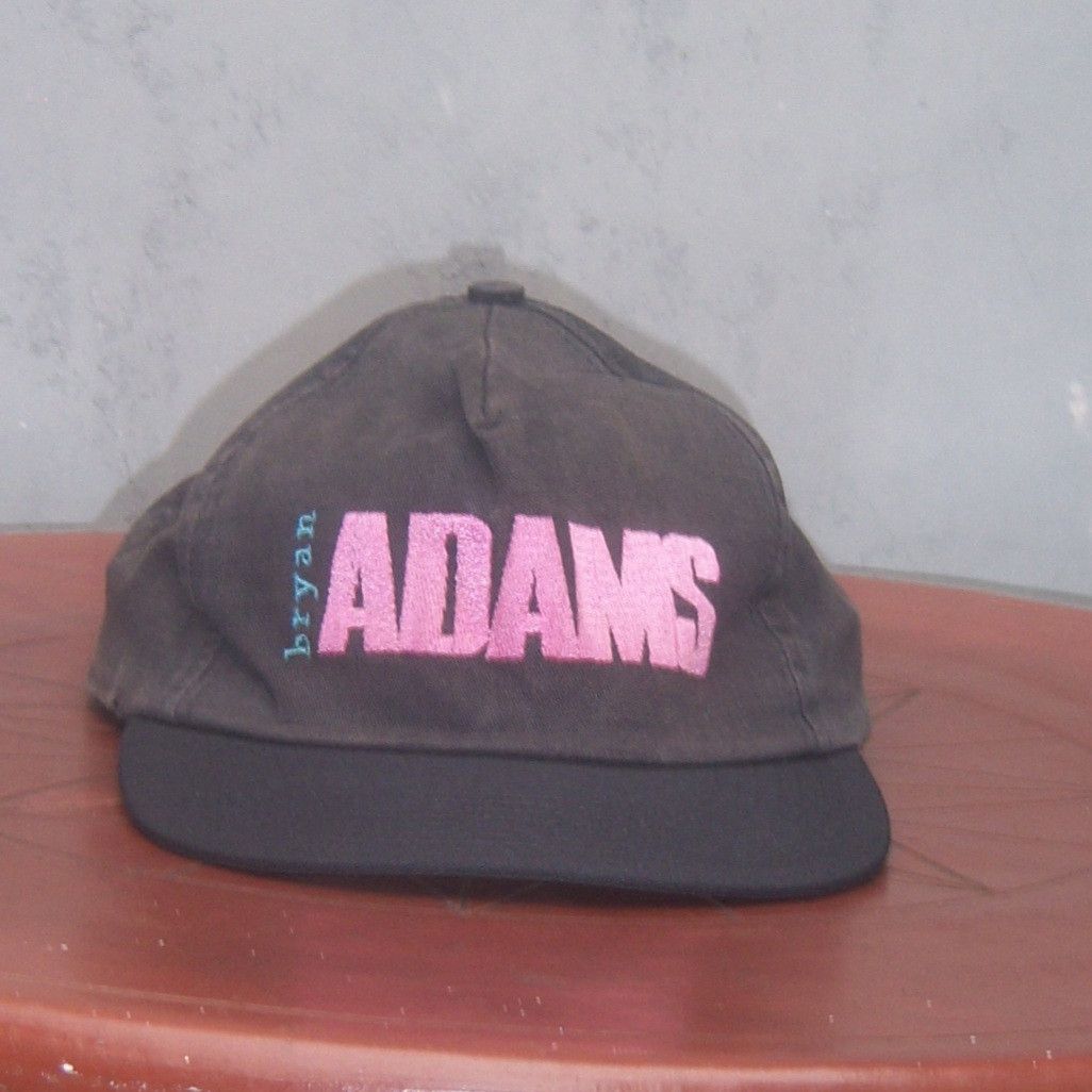 Vintage 90s Bryan Adams Caps / Hat Size ONE SIZE - 2 Thumbnail