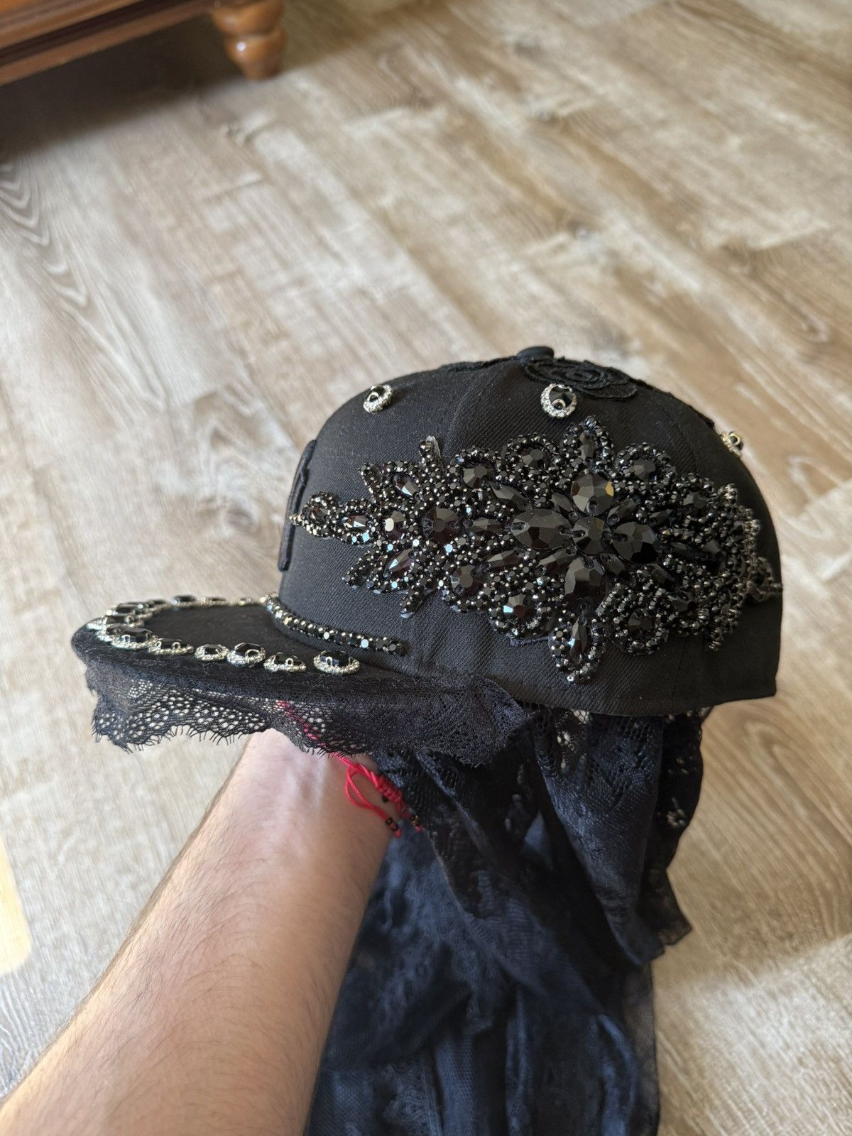 New Era Black Parade Fitted Cap Size ONE SIZE - 4 Thumbnail