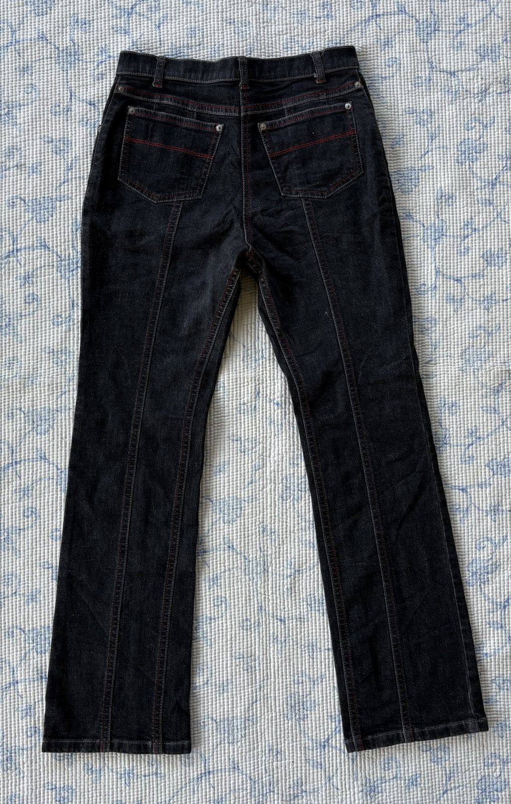 Japanese Brand Japanese Green Club Streetwear Flared Denim Size US 30 / EU 46 - 8 Thumbnail