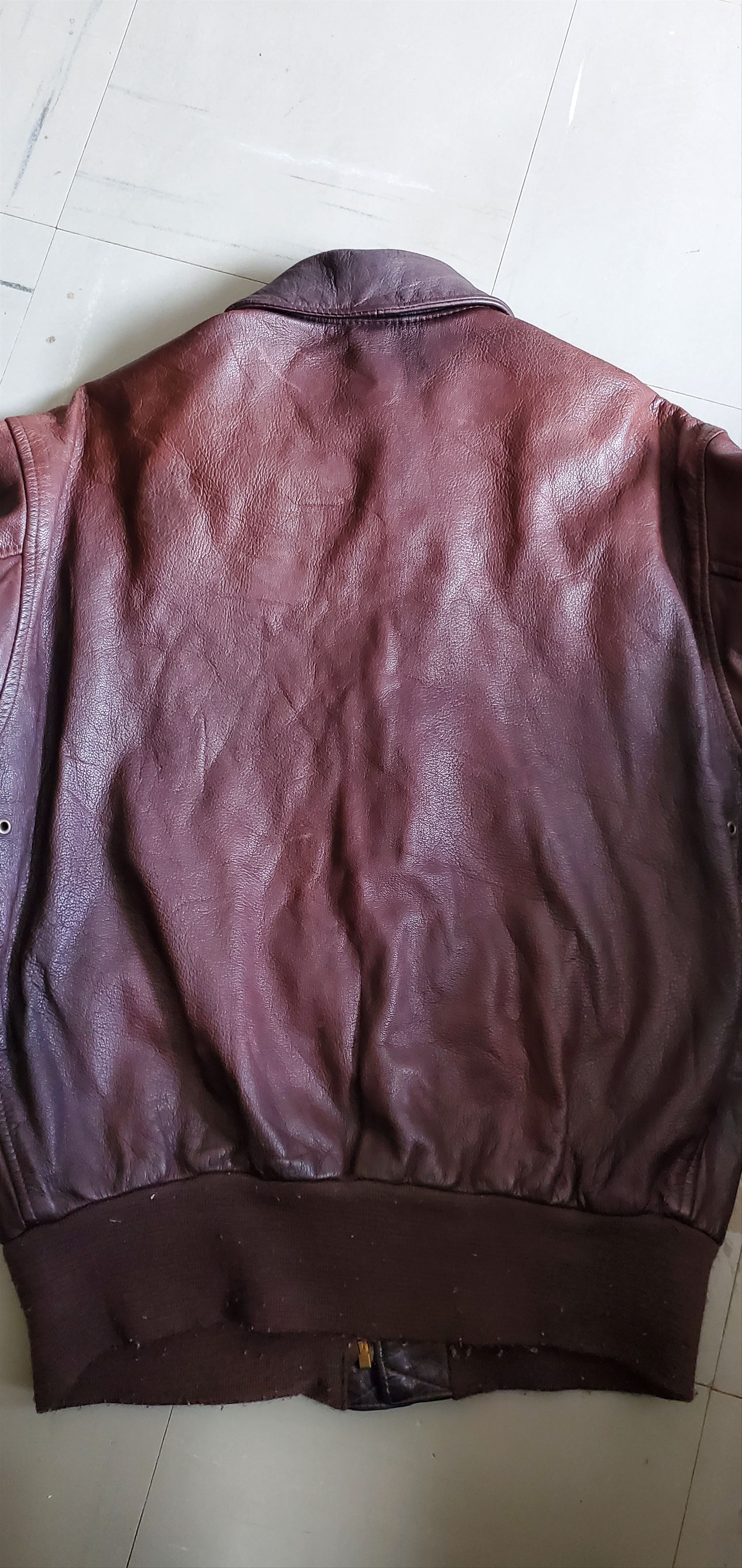 Avirex Avirex Type A-2 Brown Goatskin Classic Jacket Size US XS / EU 42 / 0 - 5 Thumbnail
