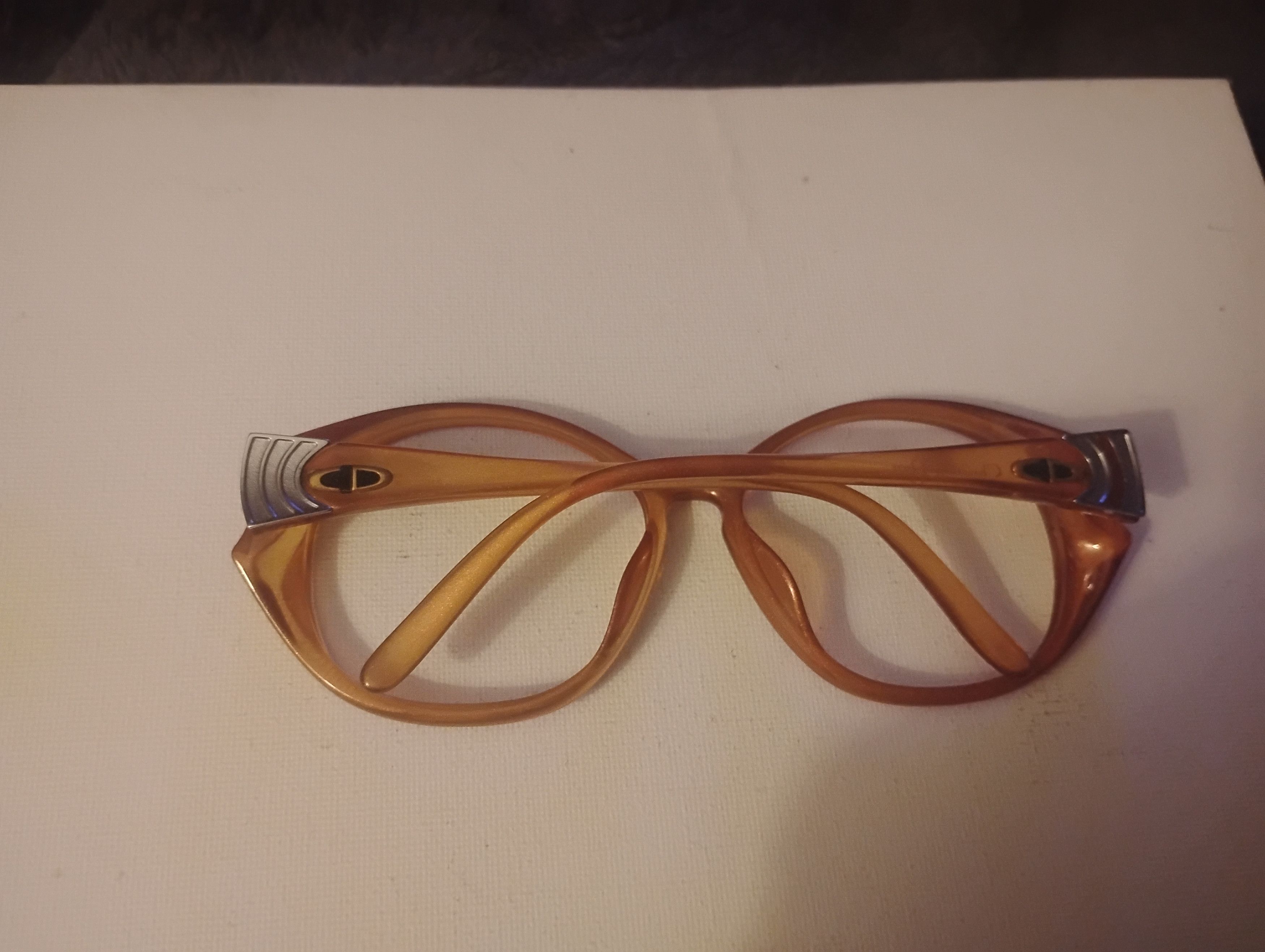 Dior Genuine Vintage C. Dior Amber Eyeglass Frame NOS Size ONE SIZE - 4 Thumbnail