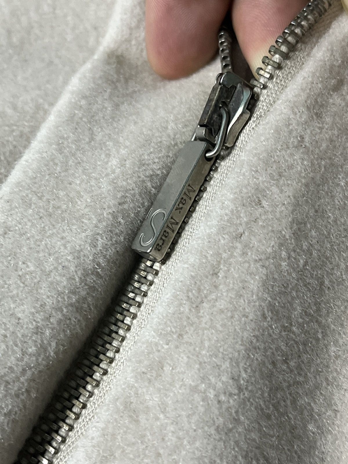 Max Mara S’ Max Mara Made in Italy Wool Zip Up Long Coat with Hood Size M / US 6-8 / IT 42-44 - 8 Thumbnail