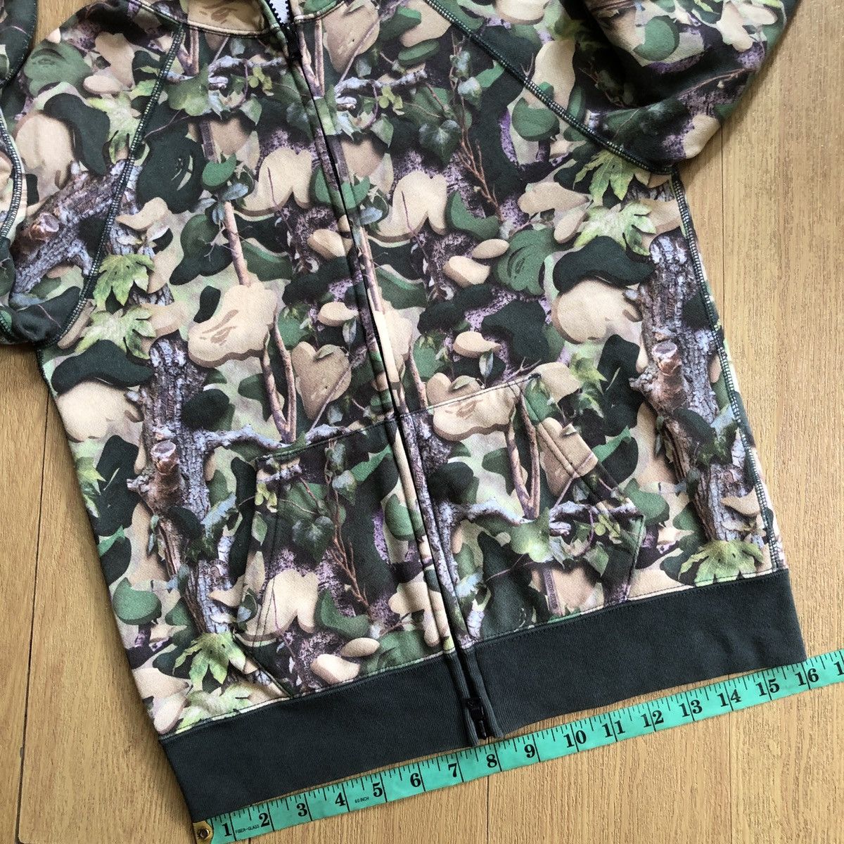 Bape Village Camo Full Zip Hoodie Size XS / US 0-2 / IT 36-38 - 12 Thumbnail