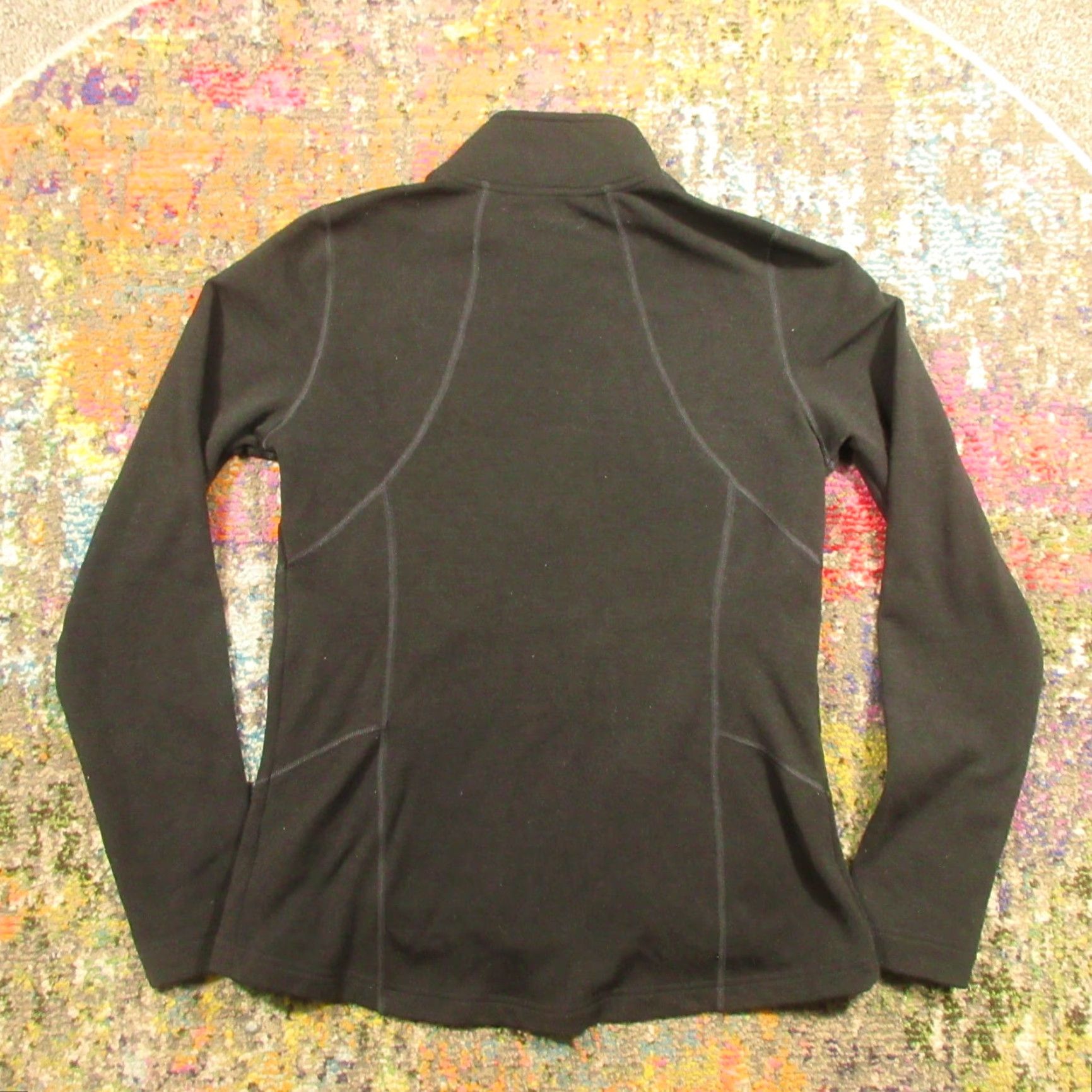 Vintage Kerrits Jacket Women M Black Wool Blend Softshell Slim Fit Full Zip Pockets Equestrian Riding Size M / US 6-8 / IT 42-44 - 2 Thumbnail