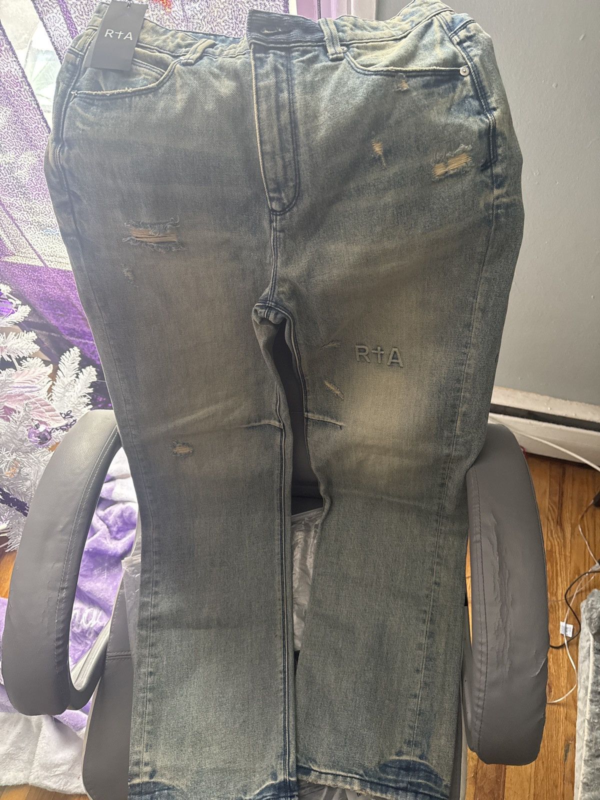 Rta RTA Jeans Size US 32 / EU 48 - 1 Thumbnail