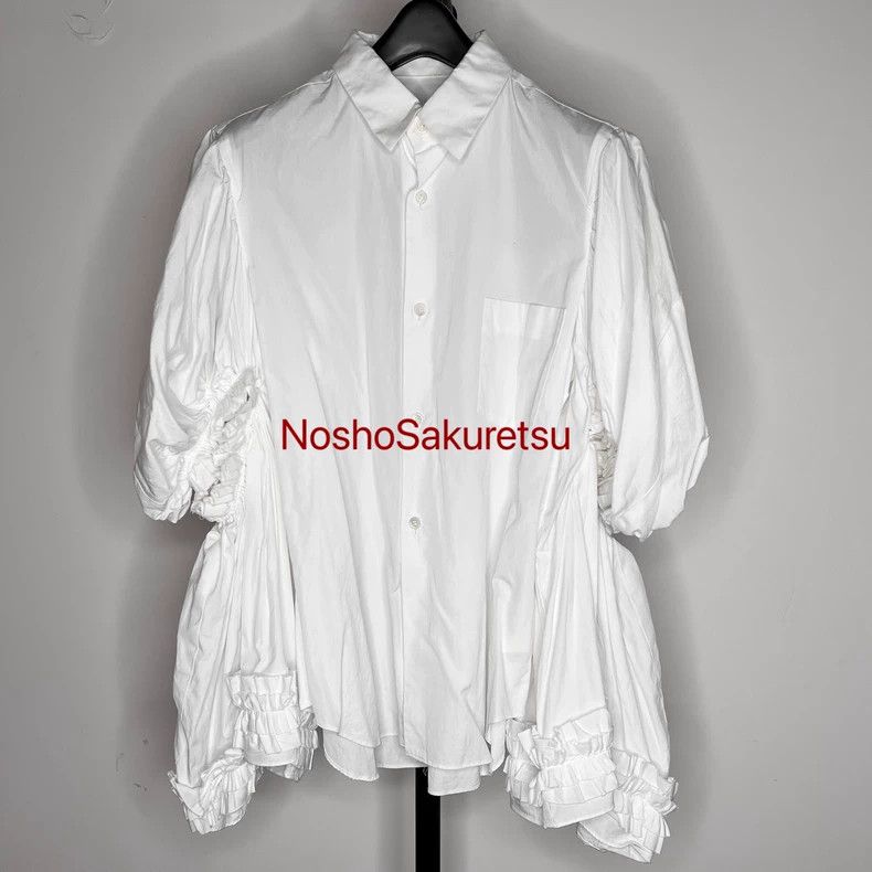 Comme des Garcons Comme Des Garcons Lady Sleeve Bubble Sleeve Palace Ruffle Size S / US 4 / IT 40 - 3 Thumbnail