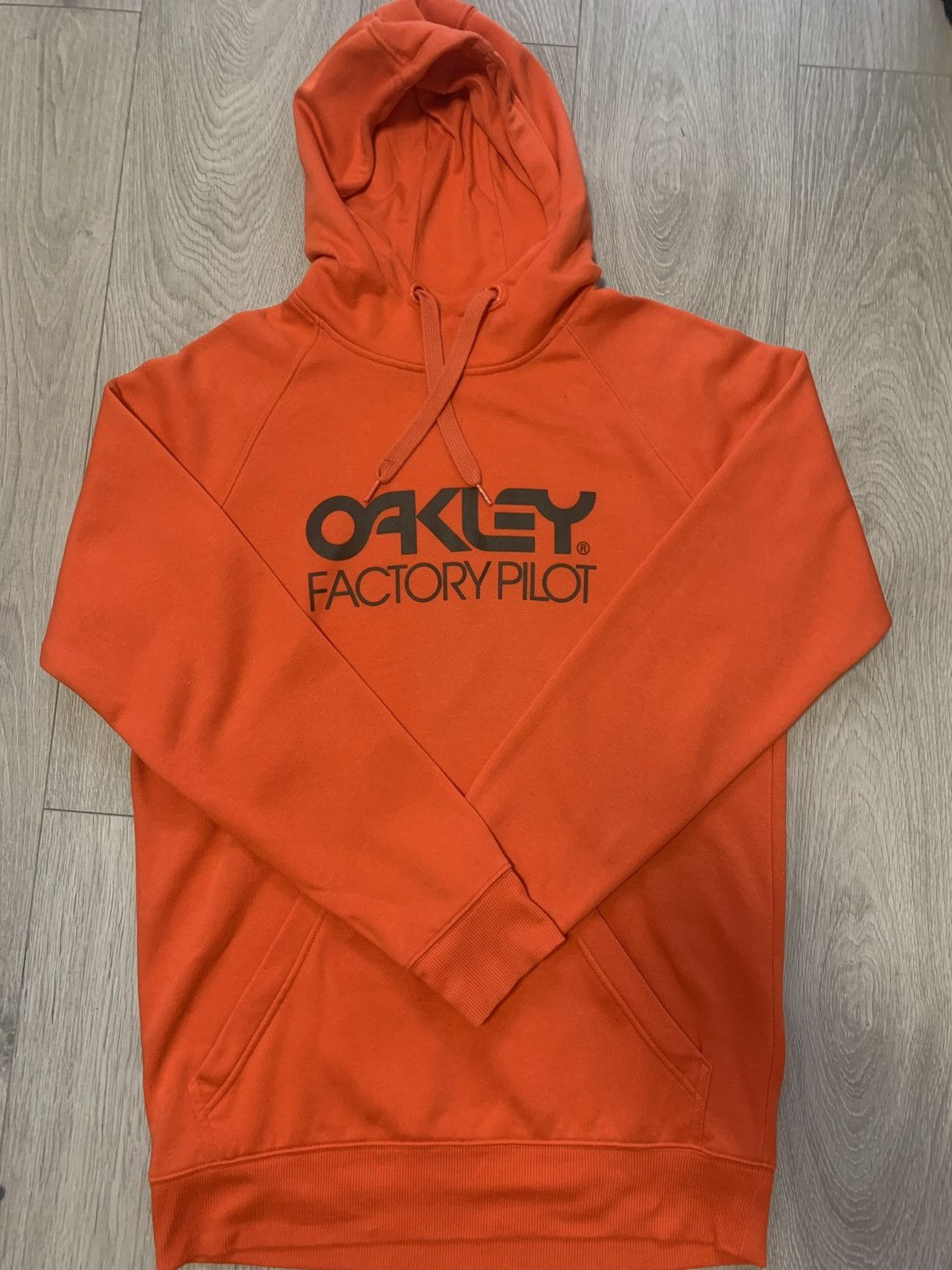 Oakley Oakley Factory Pilot Hoodie Men's Flare Orange SportsApparel Size US M / EU 48-50 / 2 - 1 Thumbnail