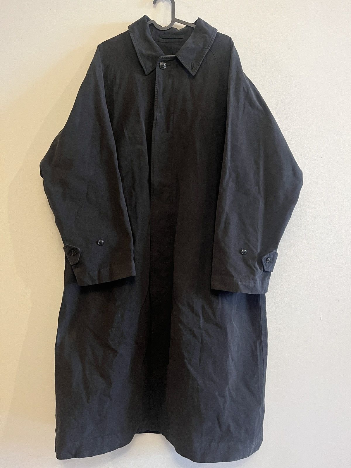Comoli Washed Tielocken Coat | Grailed