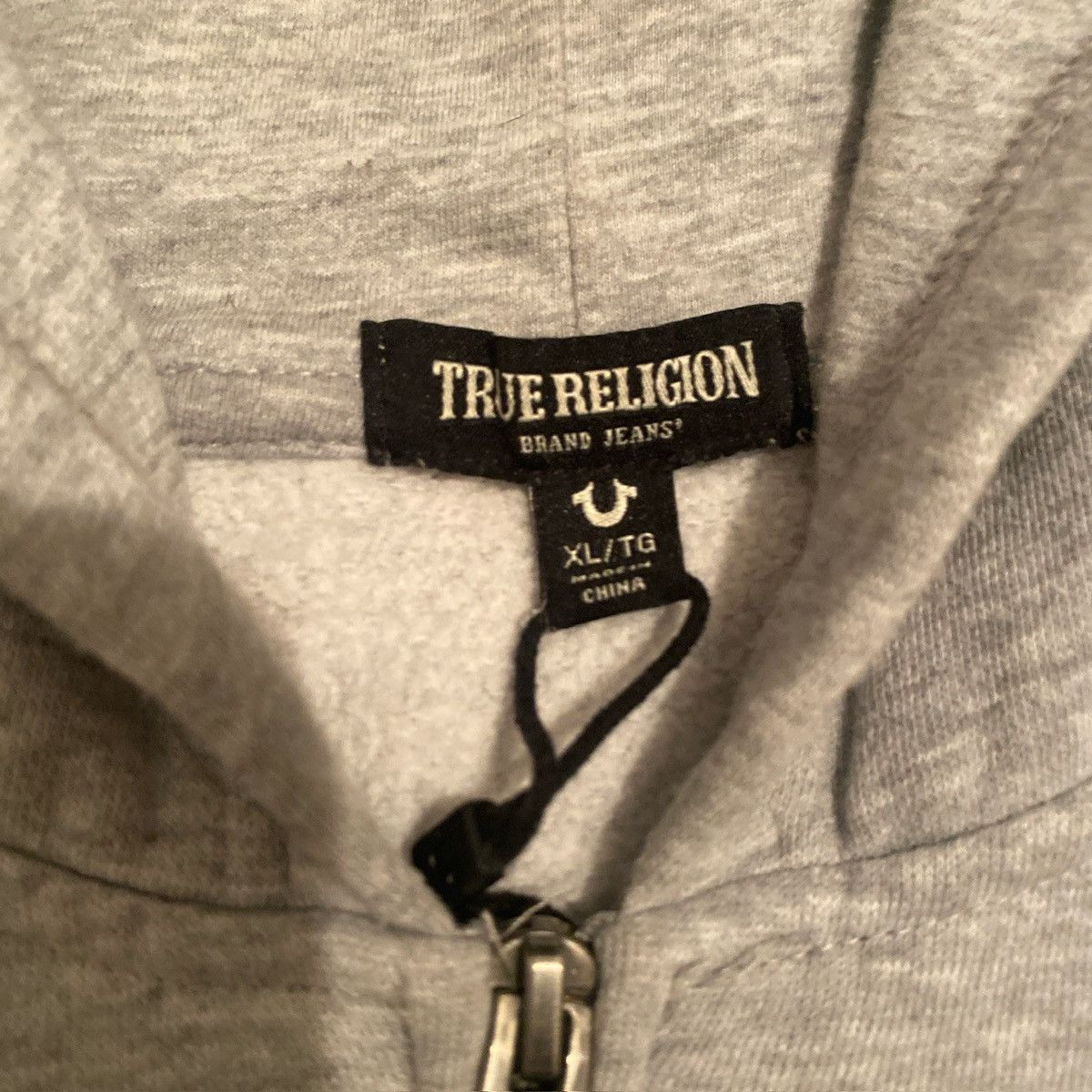True Religion True Religion Grey Zipup Size US XL / EU 56 / 4 - 3 Thumbnail