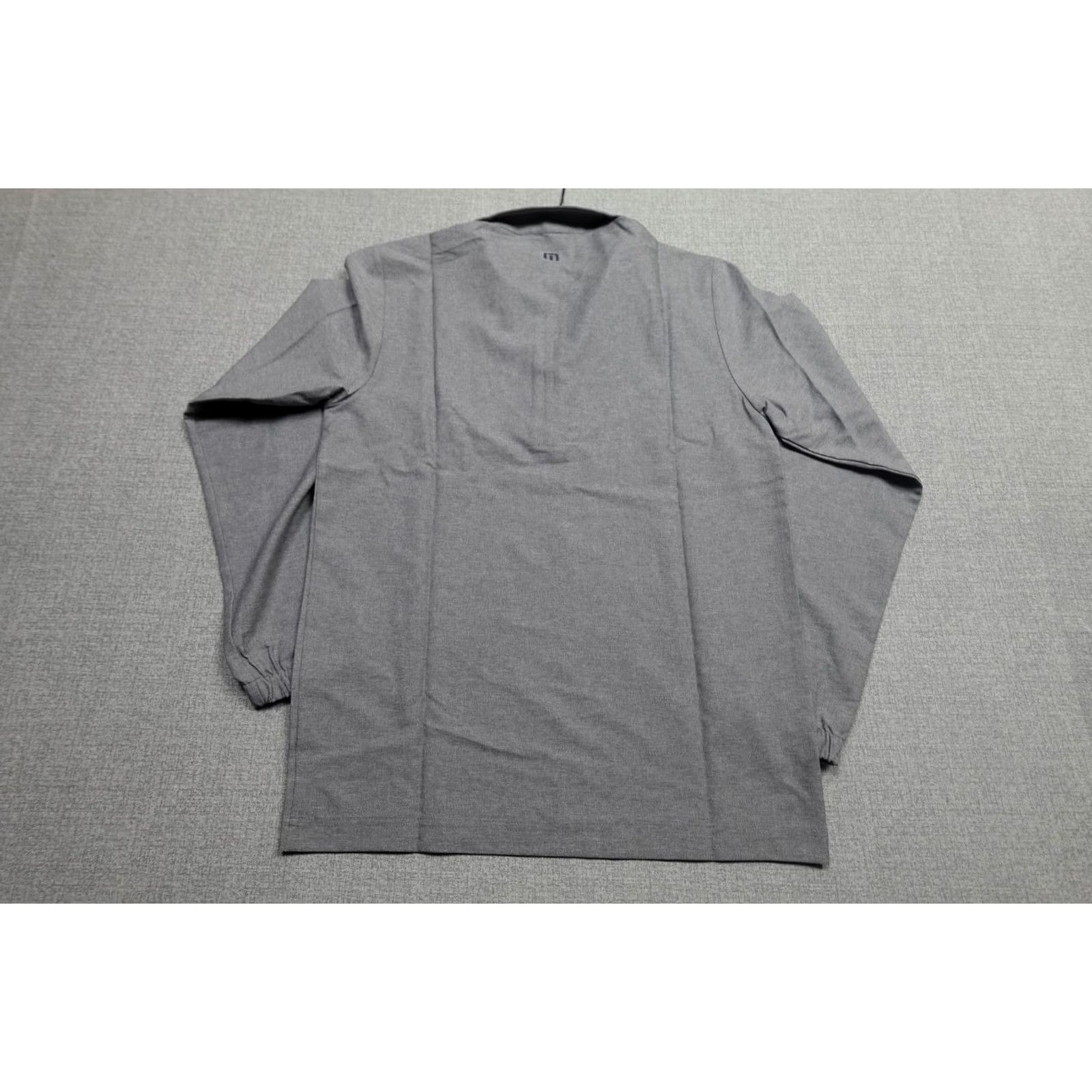TravisMathew TravisMathew Move Mountains Quarter Zip Pullover Mens Small Gray Floral Golf Size US S / EU 44-46 / 1 - 5 Thumbnail